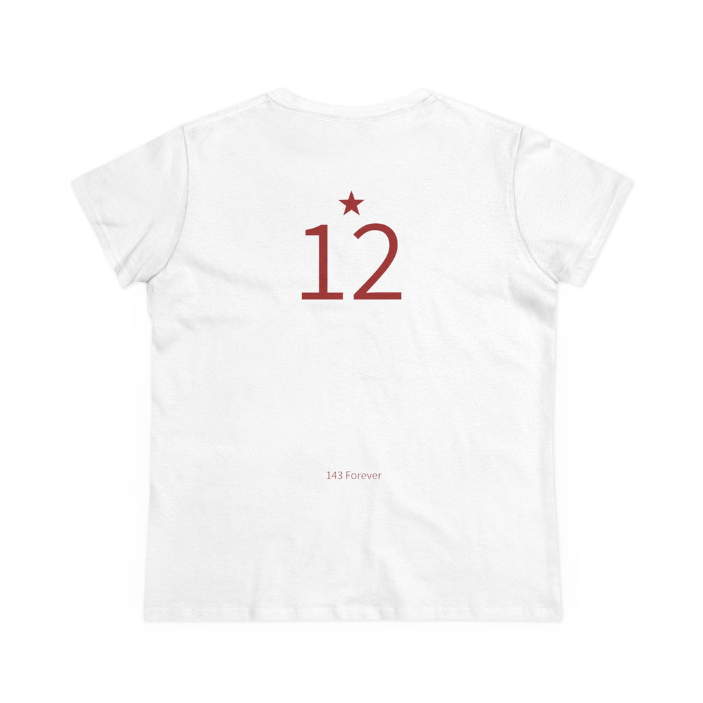 12*  I Miss You: Team Shirt Short - Widow / Women's