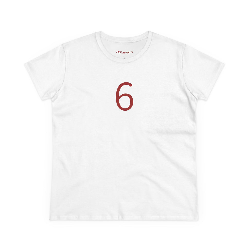 6th  Happy Anniversary: Team Shirt Short - Wife / Women's