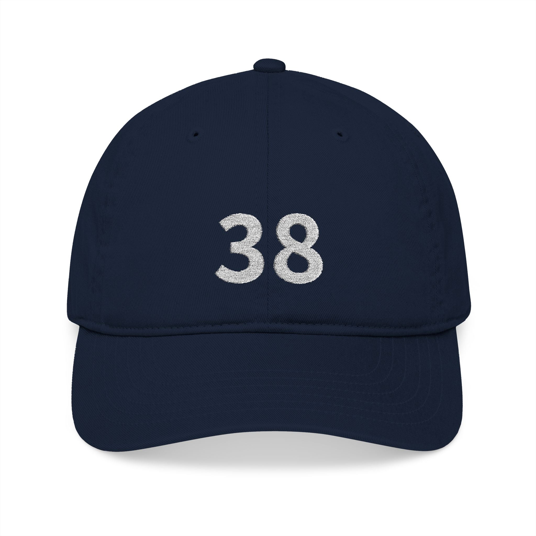 38TH  Happy Anniversary: Team Hat - Ribbon Blue - Husband / Men's