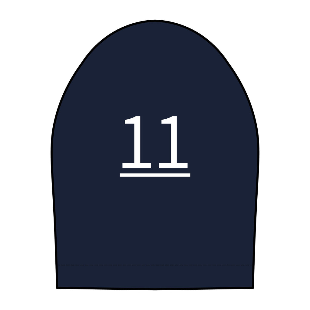 11th  Teammate: Team polo Shirt - Blue Ribbon - Daughter / Women's