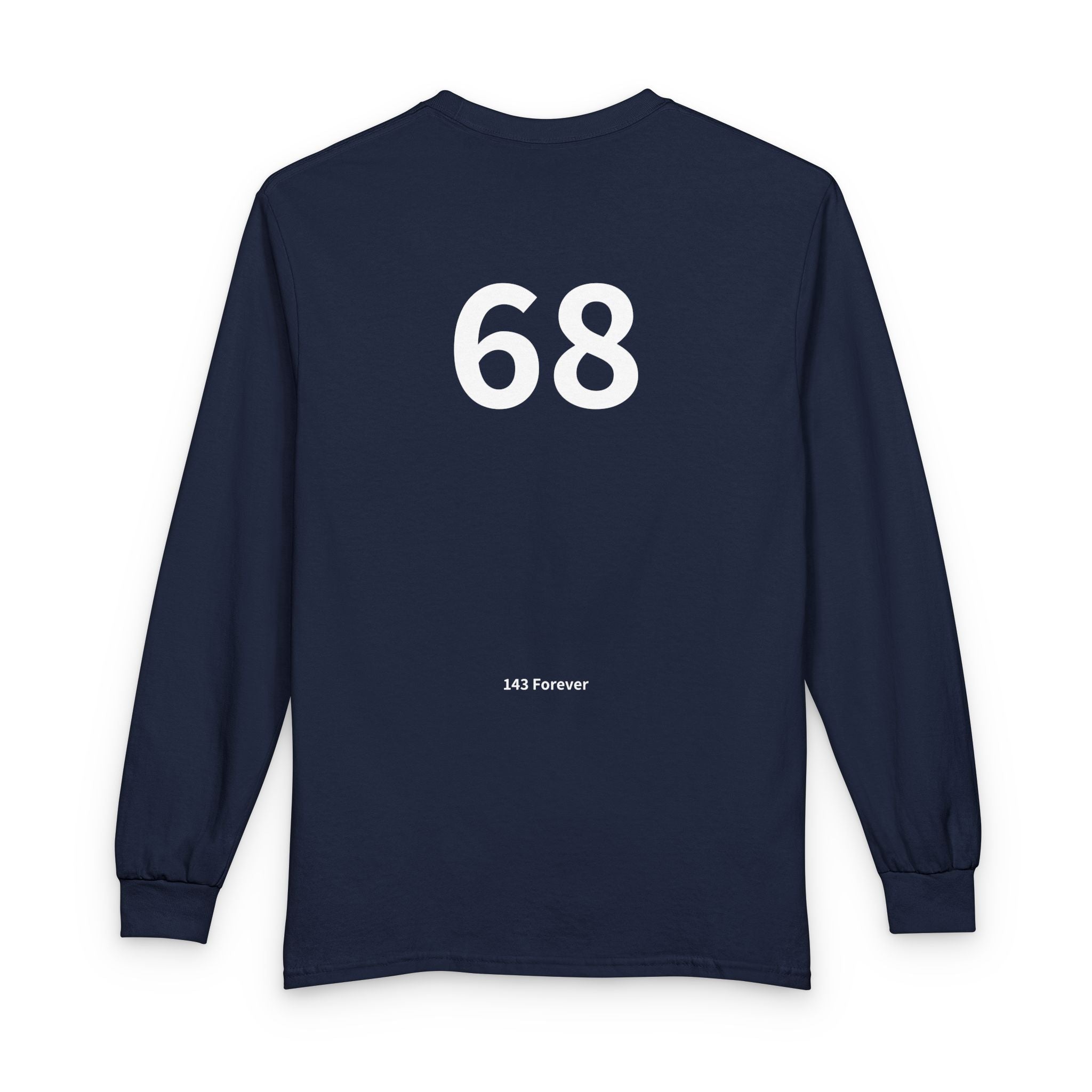 68TH  Happy Anniversary:  Team Shirt Long - Husband / Men's