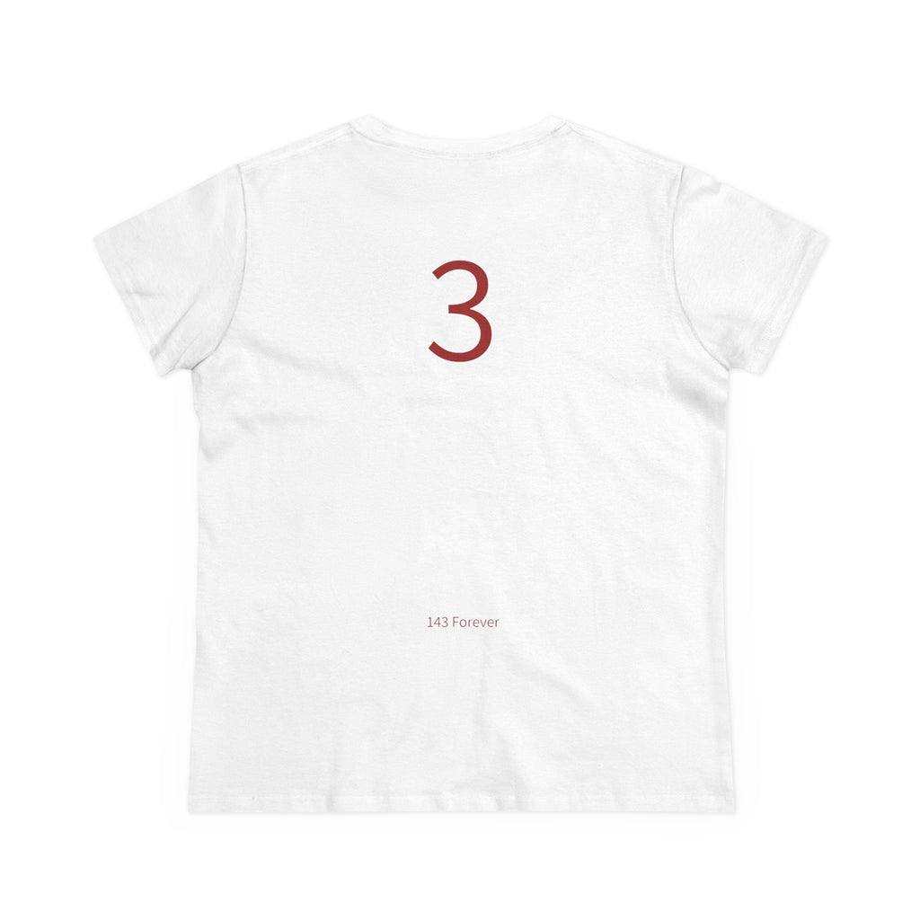 3rd  Happy Anniversary: Team Shirt Short - Wife / Women's