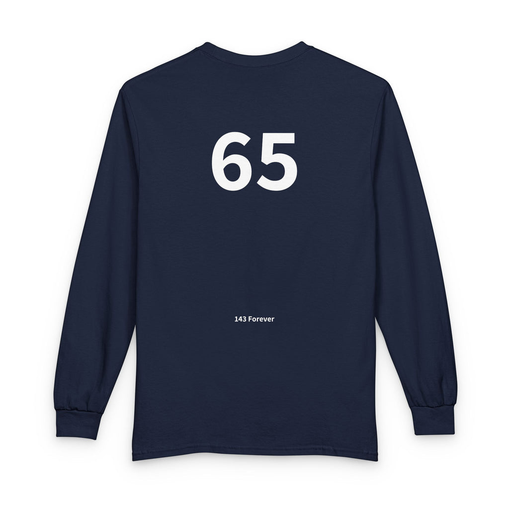 65TH  Happy Anniversary:  Team Shirt Long - Husband / Men's