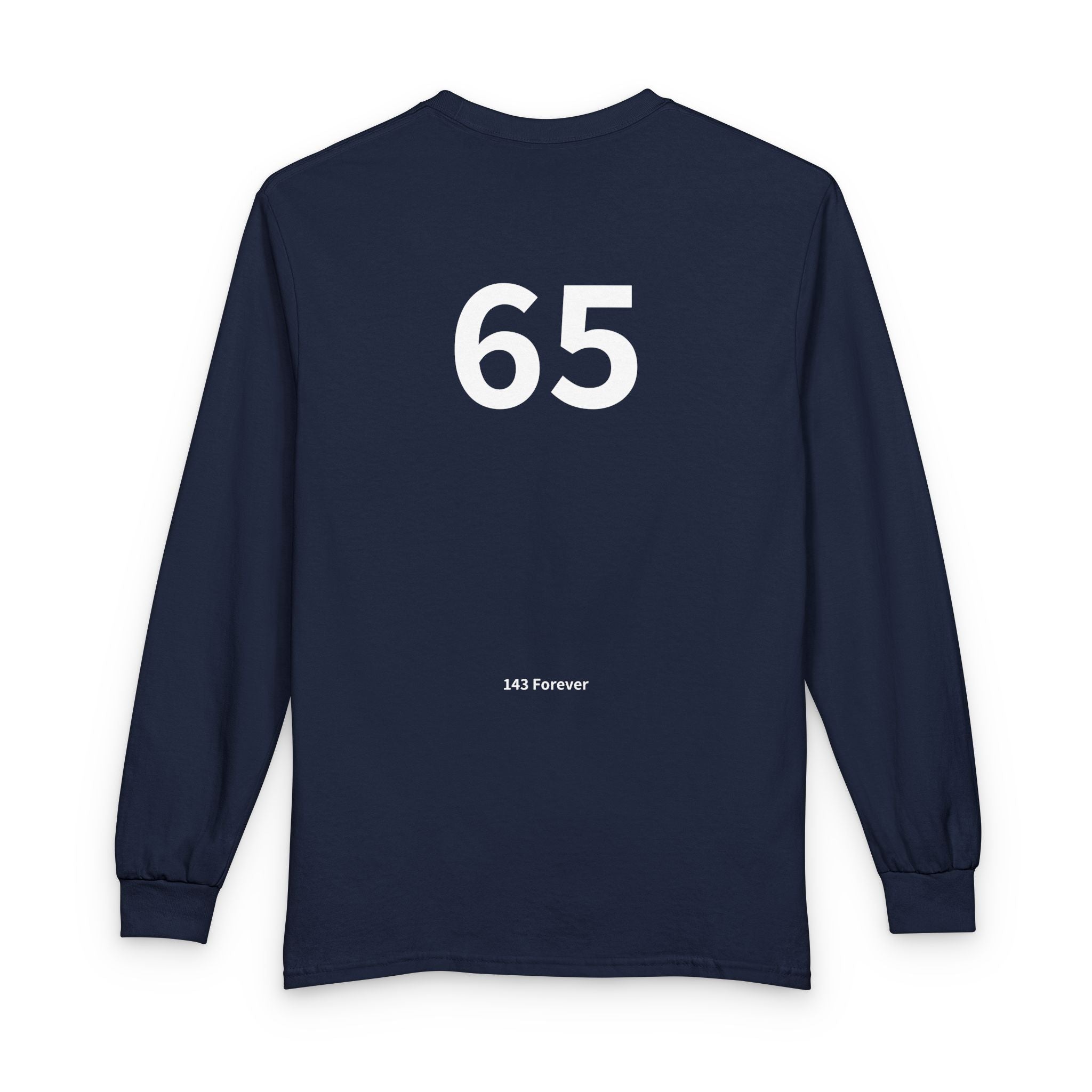 65TH  Happy Anniversary:  Team Shirt Long - Husband / Men's