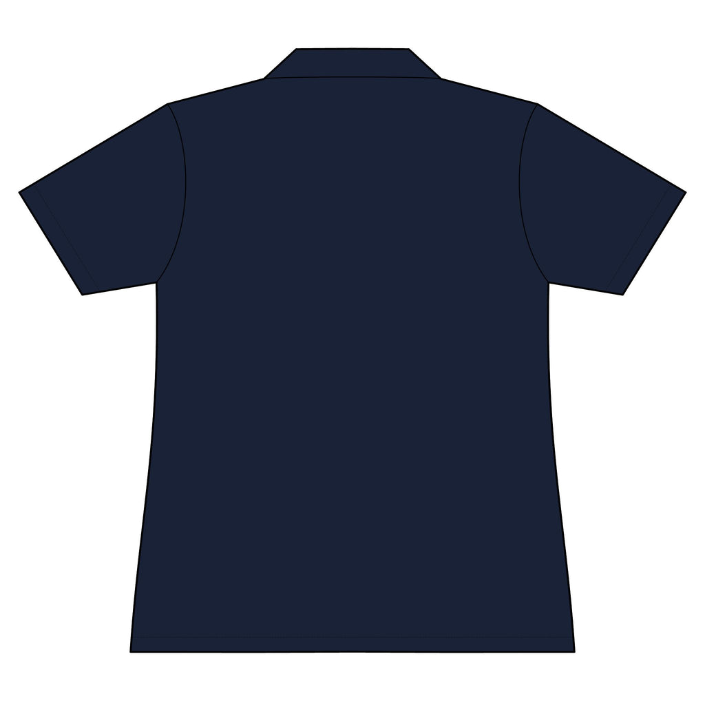 We're Engaged: Team polo Shirt - Blue Ribbon - Fiancé / Women's
