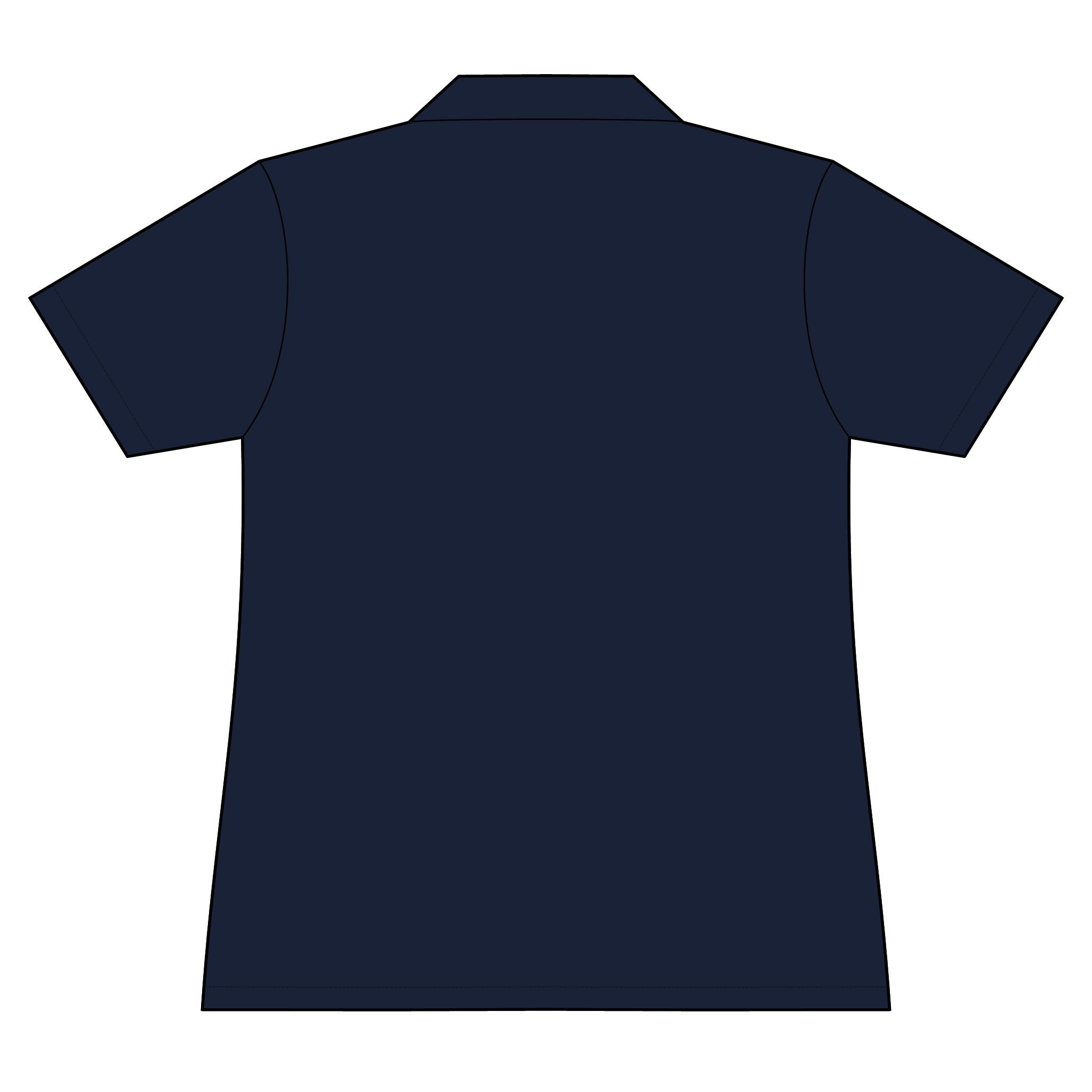 We're Engaged: Team polo Shirt - Blue Ribbon - Fiancé / Women's