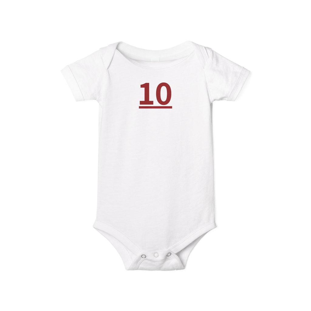 10TH  Lil' Teammates: Team Onesie Infant - Son / Boy's