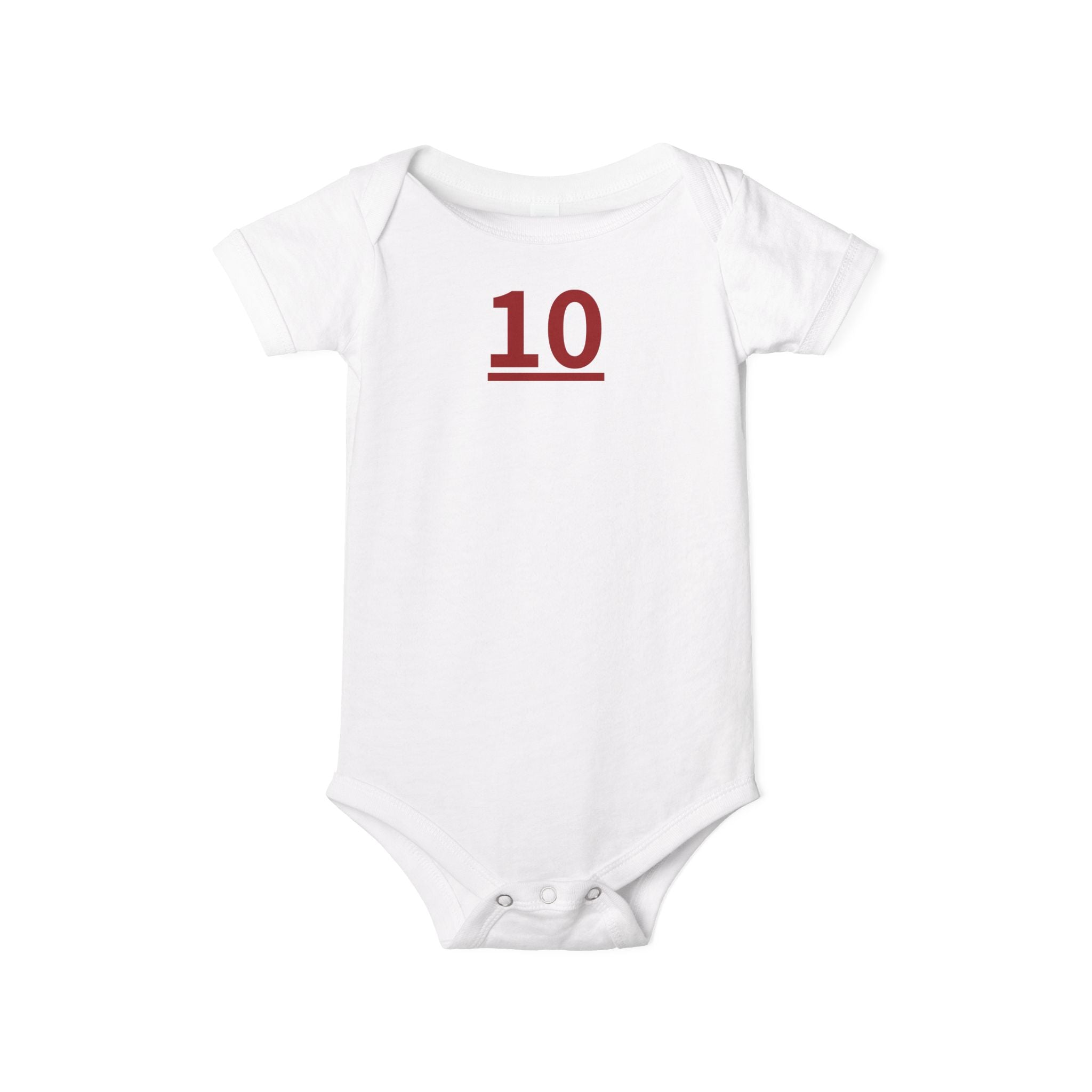10TH  Lil' Teammates: Team Onesie Infant - Son / Boy's