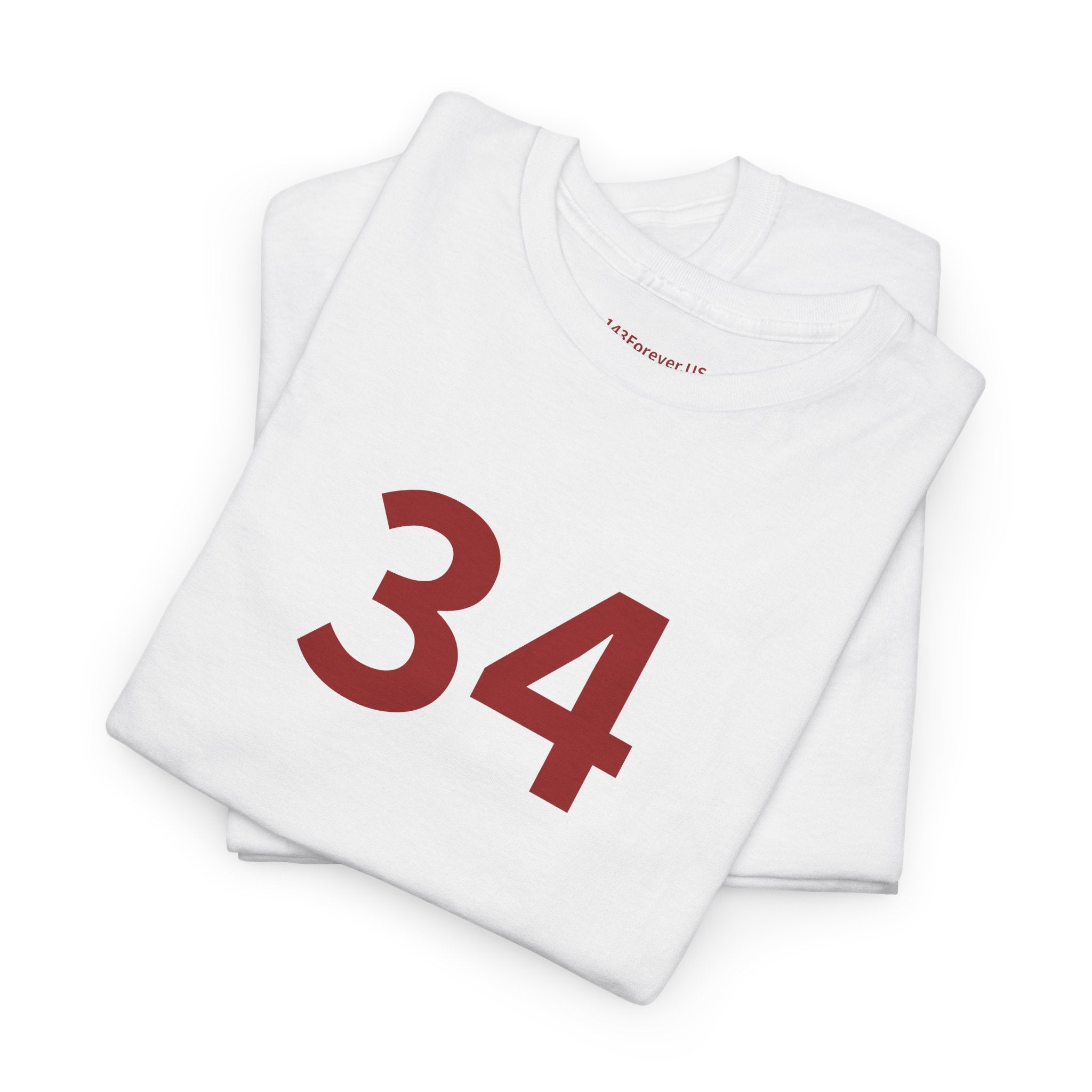 34TH Happy Anniversary: Team Shirt Short - Husband / Men's