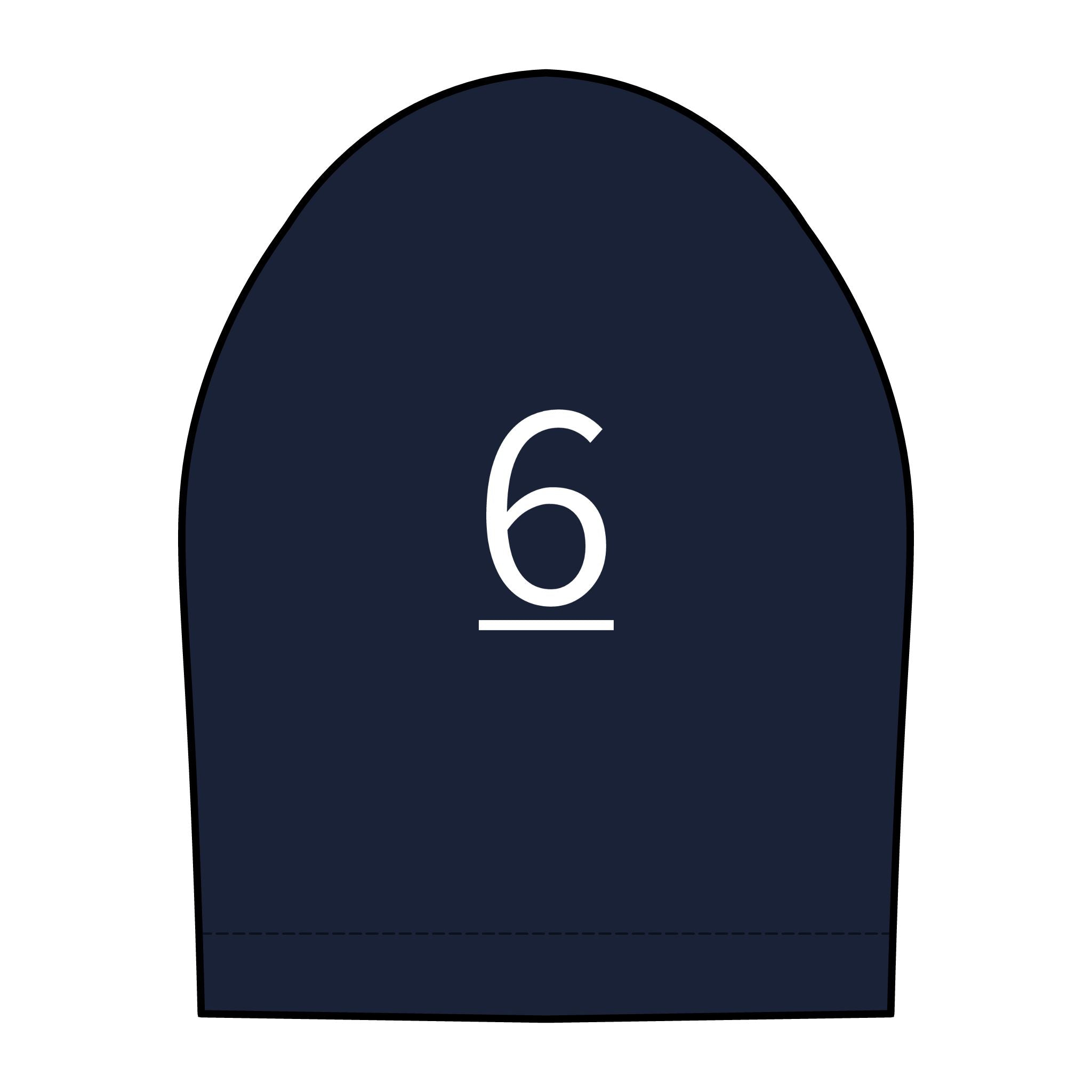 6th  Teammate: Team polo Shirt - Blue Ribbon - Daughter / Women's