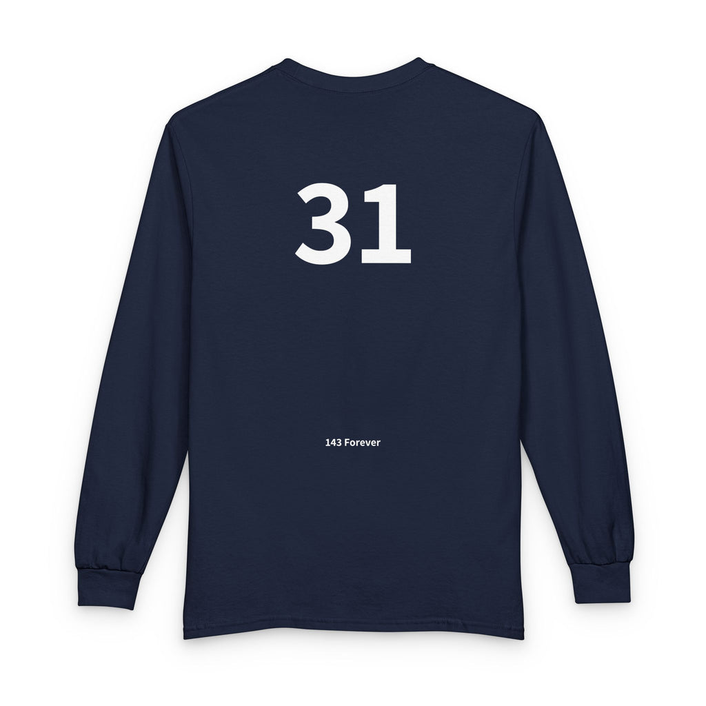 31ST  Happy Anniversary:  Team Shirt Long - Husband / Men's