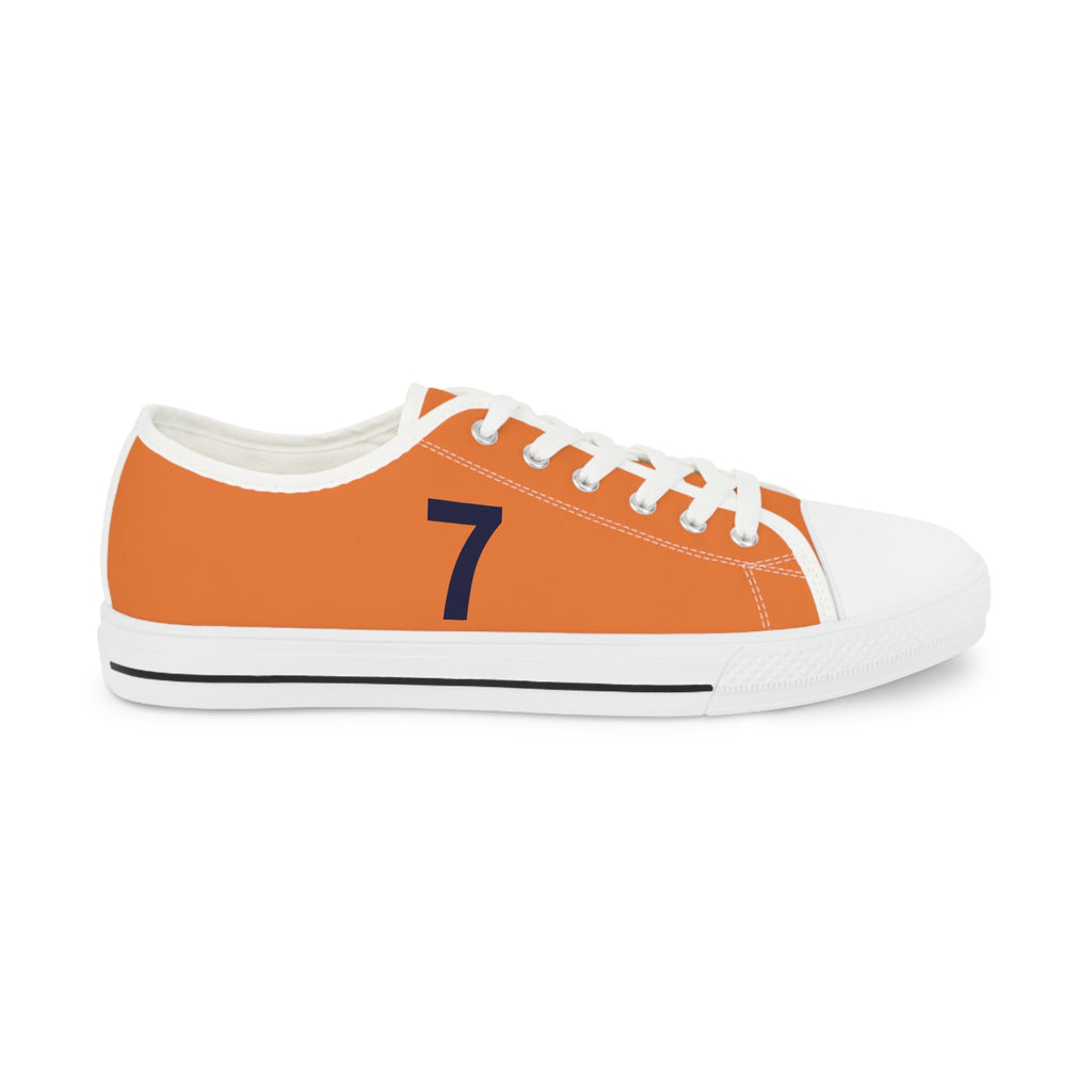 7TH  Happy Anniversary: Team Sneakers - Orange Crush: Husband / Men's