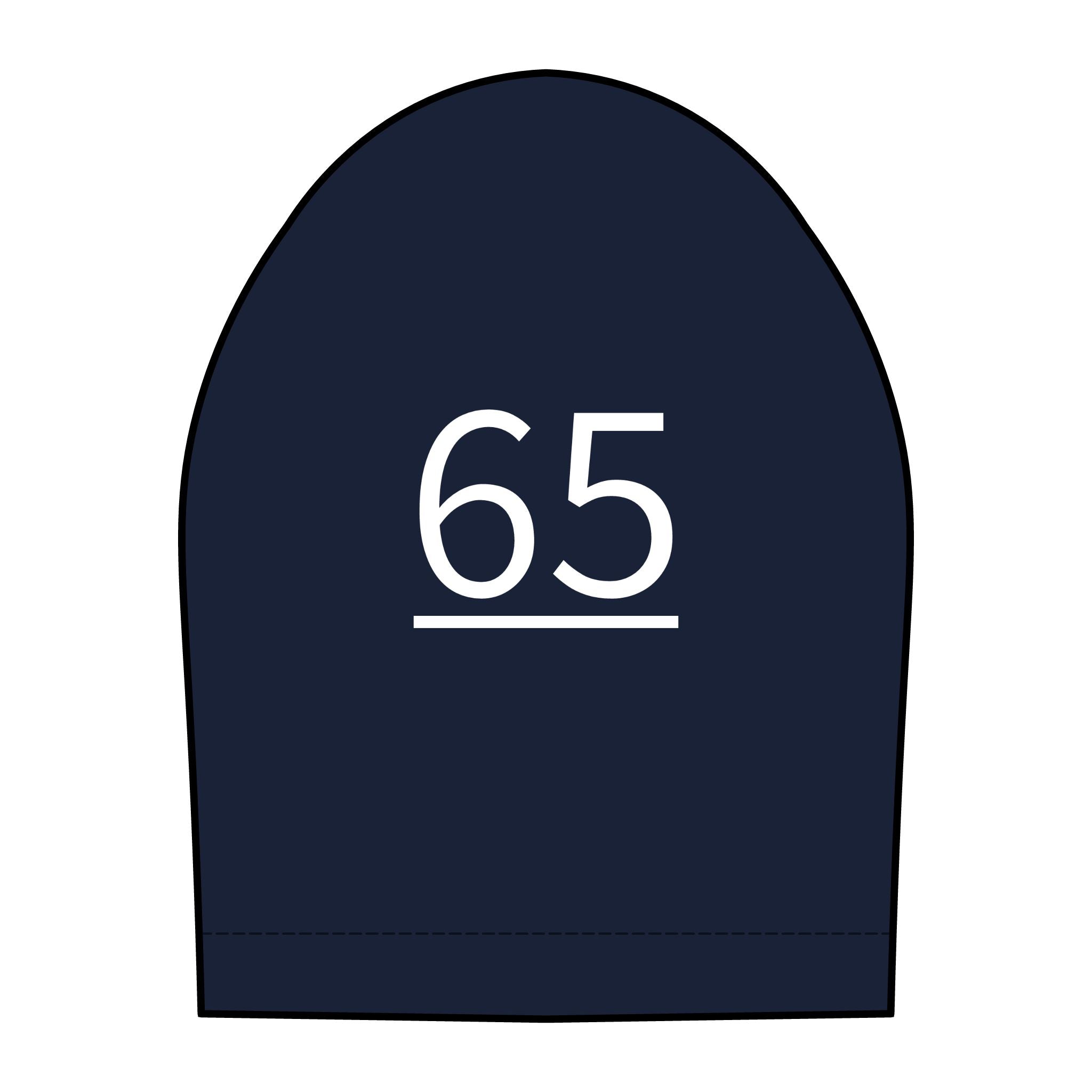 65th  Teammate: Team polo Shirt - Blue Ribbon - Daughter / Women's