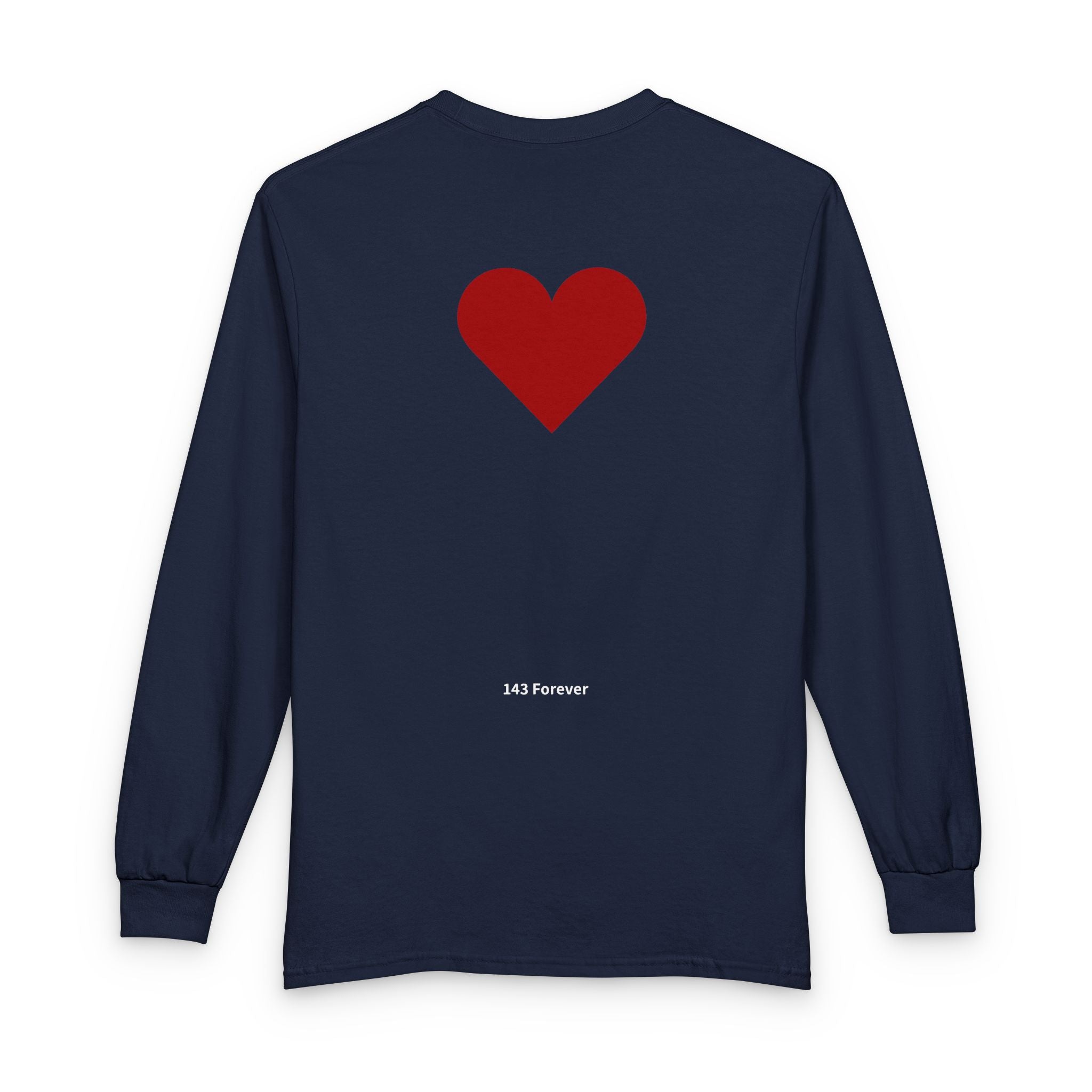 We're Engaged: Team Shirt Long - Blue Ribbon - Fiancé / Men's