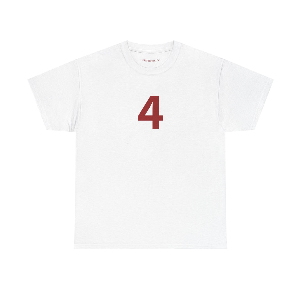 4TH  Happy Anniversary: Team Shirt Short- Husband / Men's