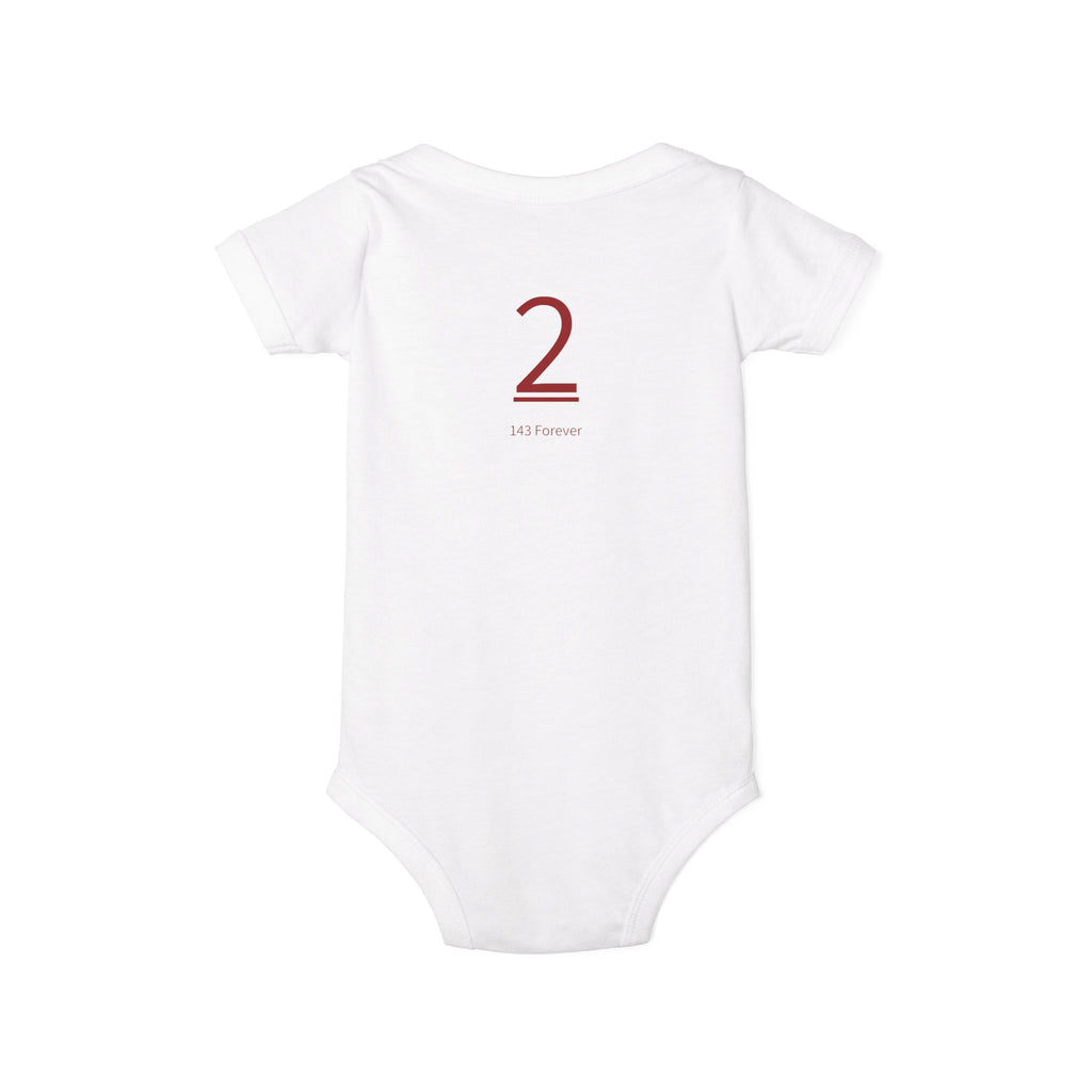 2nd  Lil' Teammates: Team Onesie Infant - Daughter / Girl's