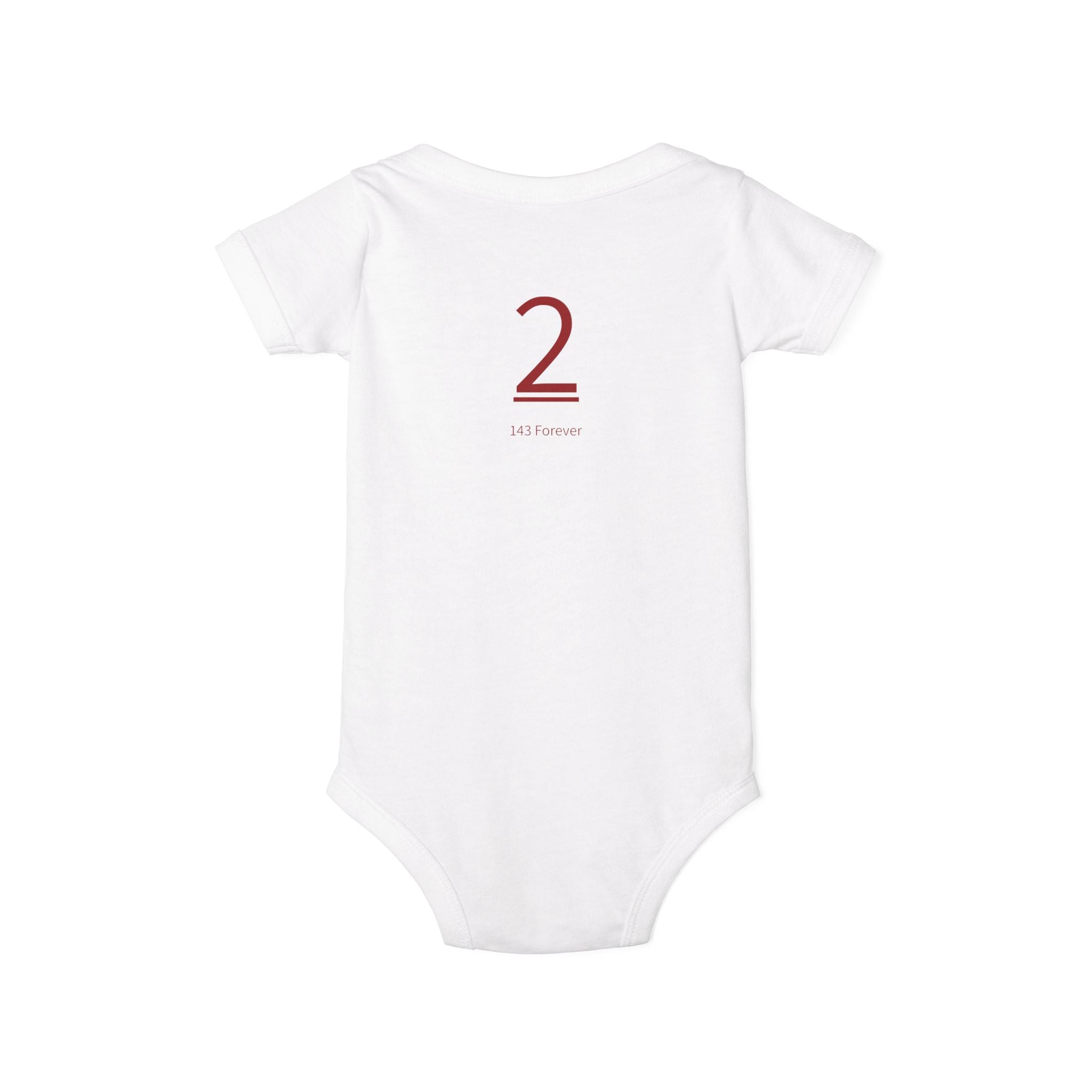 2nd  Lil' Teammates: Team Onesie Infant - Daughter / Girl's
