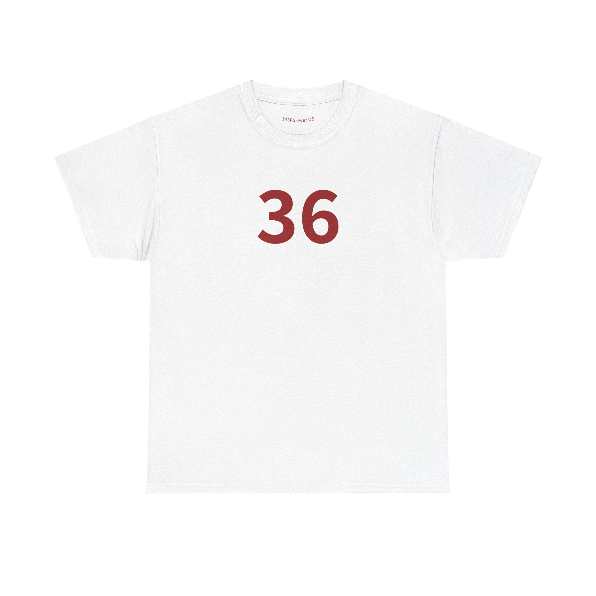 36TH Happy Anniversary: Team Shirt Short - Husband / Men's
