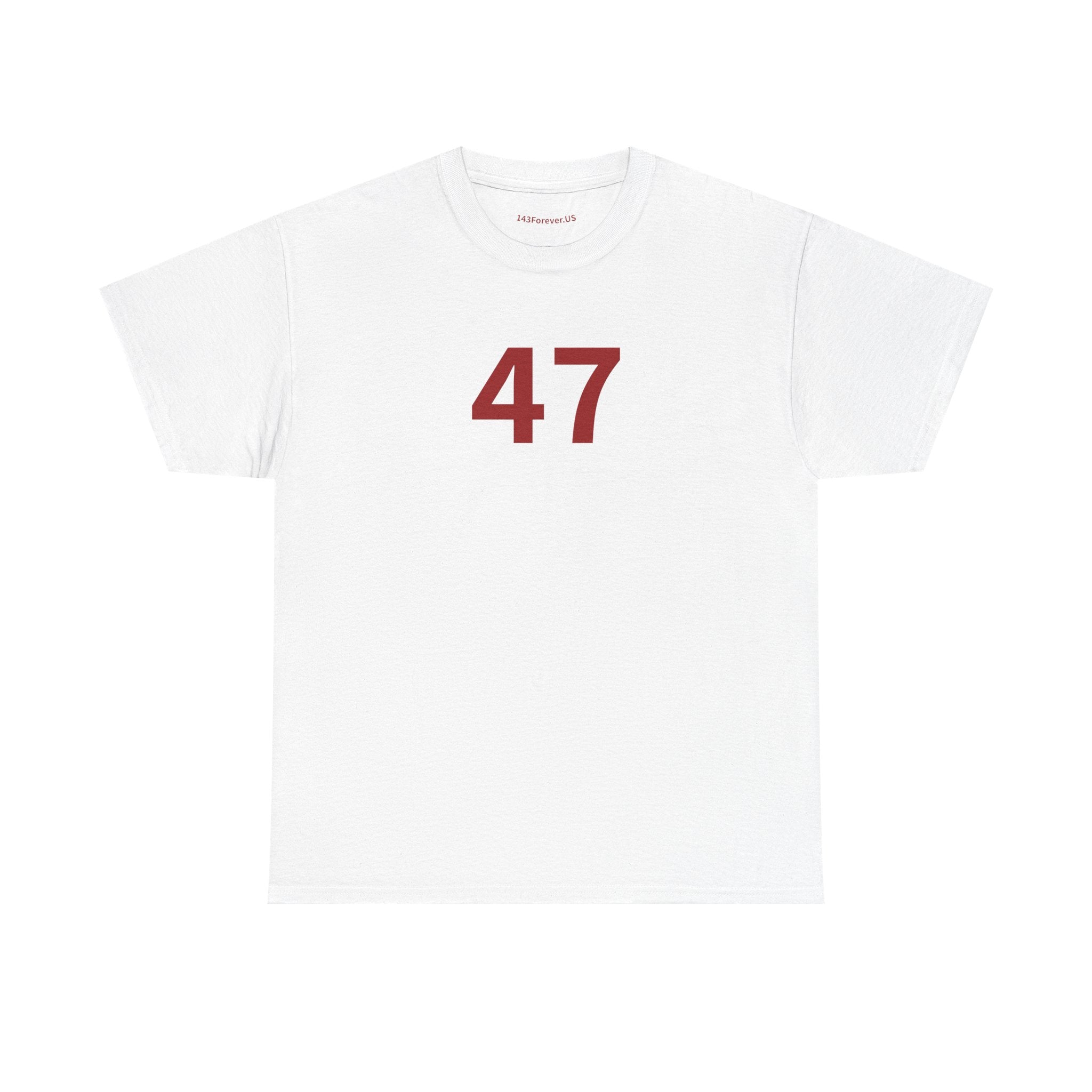 47TH  Happy Anniversary: Team Shirt Short - Husband / Men's