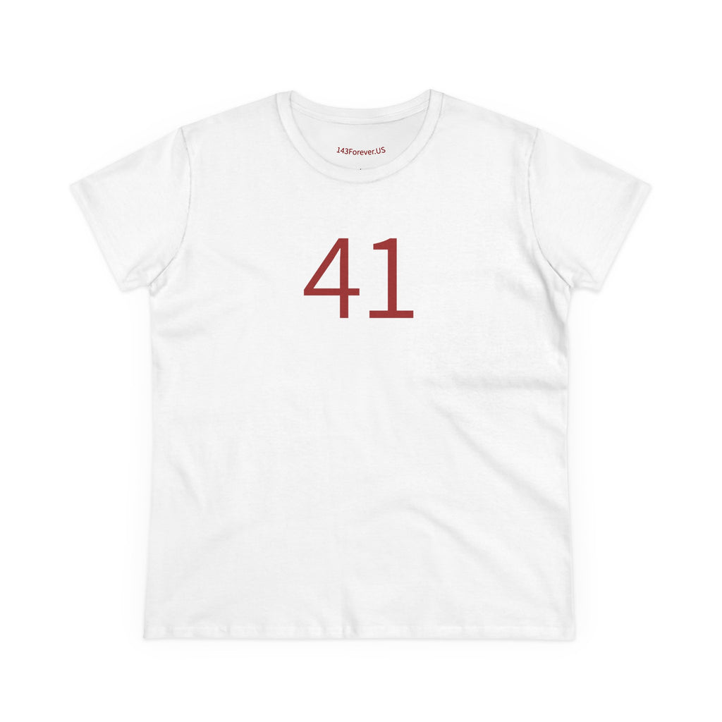 41st Happy Anniversary: Team Shirt Short - Wife / Women's