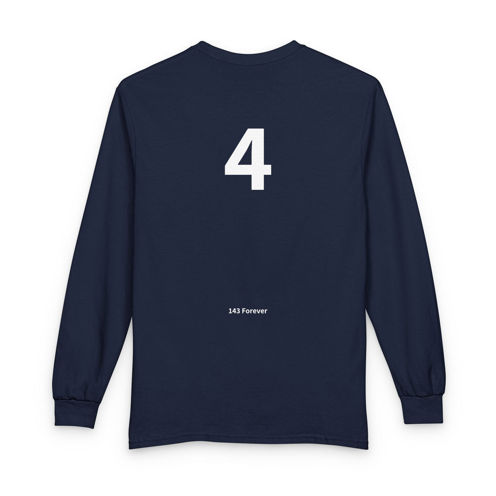 4TH  Happy Anniversary:  Team Shirt Long - Husband / Men's