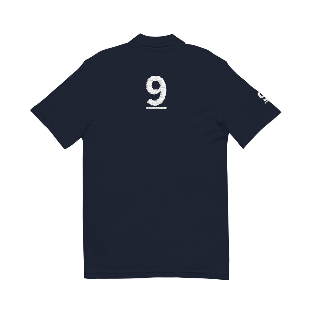 9TH  Teammates:  Team polo Shirt - Blue Ribbon - Son / Men's