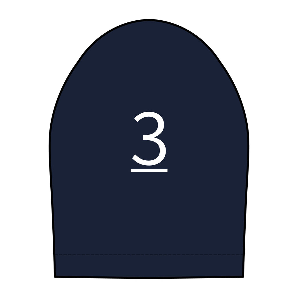 3rd  Teammate: Team polo Shirt - Blue Ribbon - Daughter / Women's
