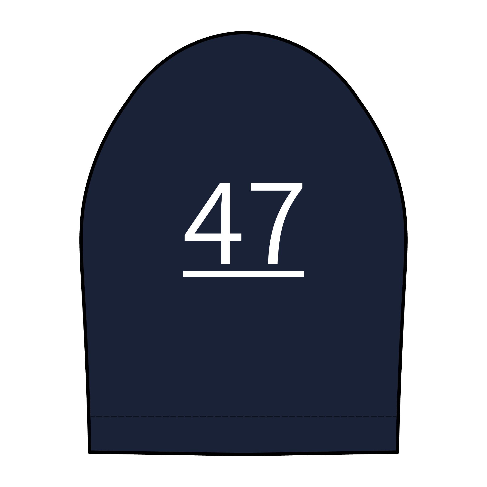 47th  Teammate: Team polo Shirt - Blue Ribbon - Daughter / Women's
