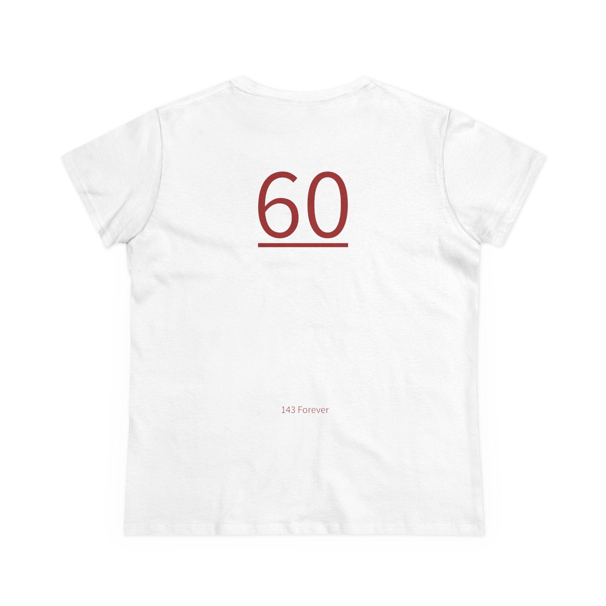 60th  Teammates: Team Shirt Short - Daughter / Women's