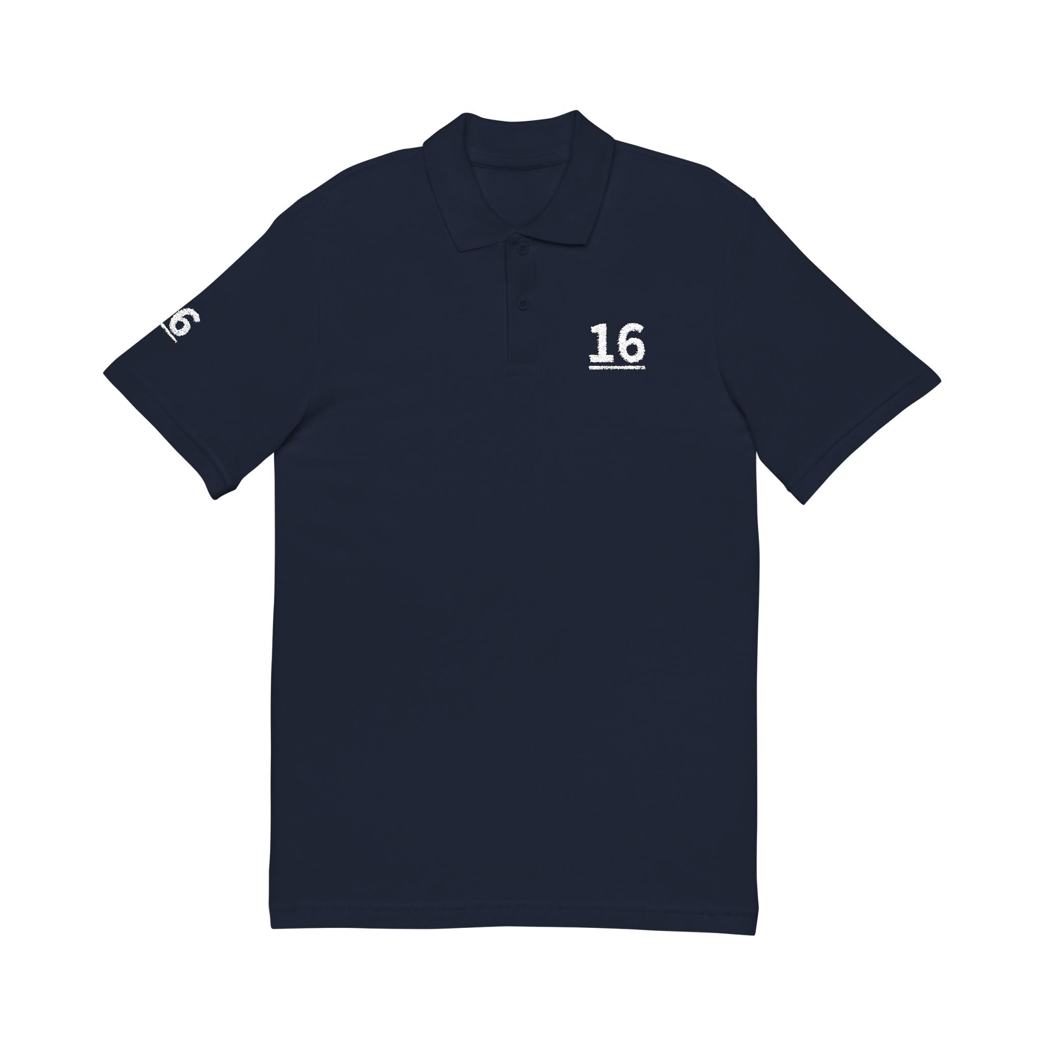 16TH  Teammates:  Team polo Shirt - Blue Ribbon - Son / Men's