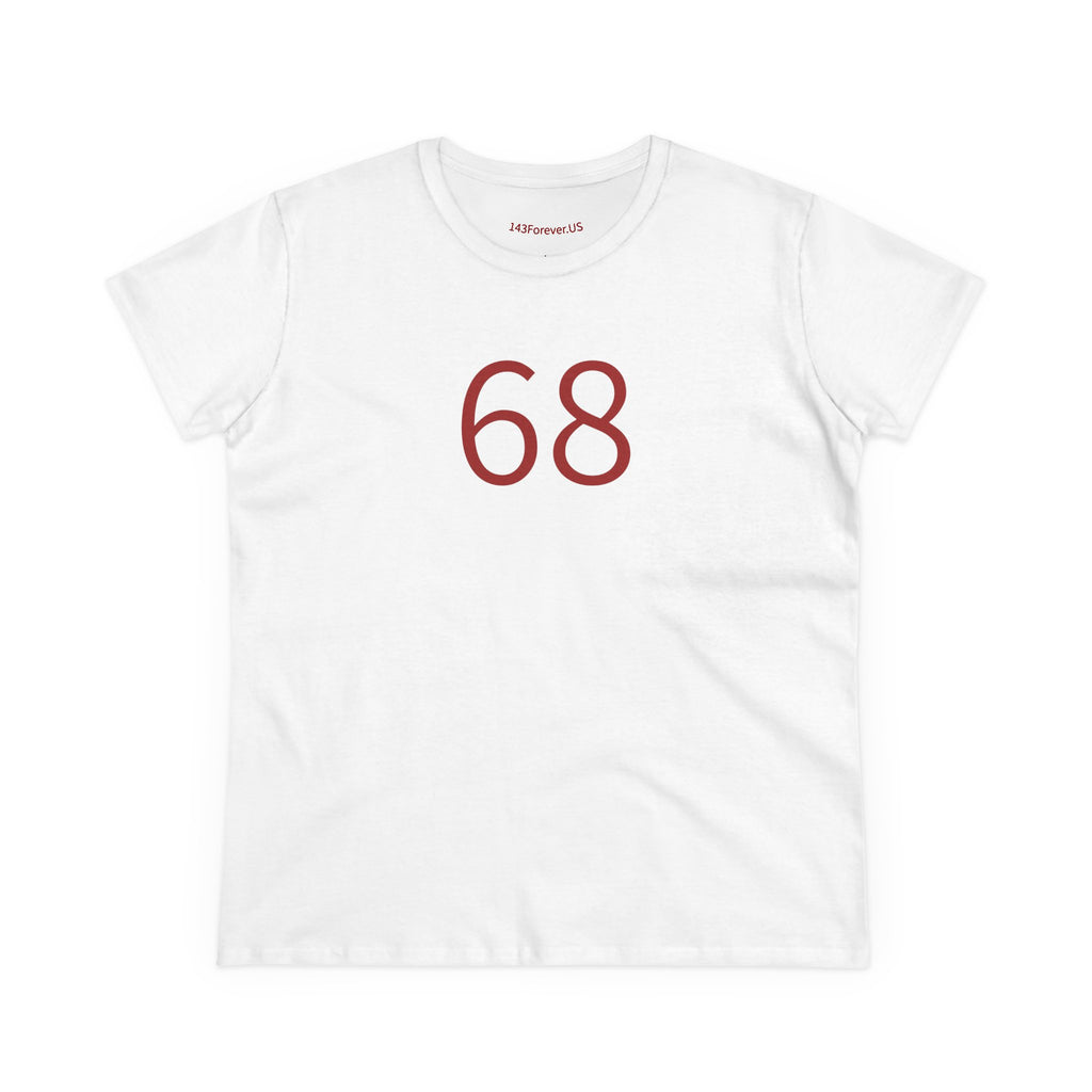 68th  Happy Anniversary: Team Shirt Short - Wife / Women's
