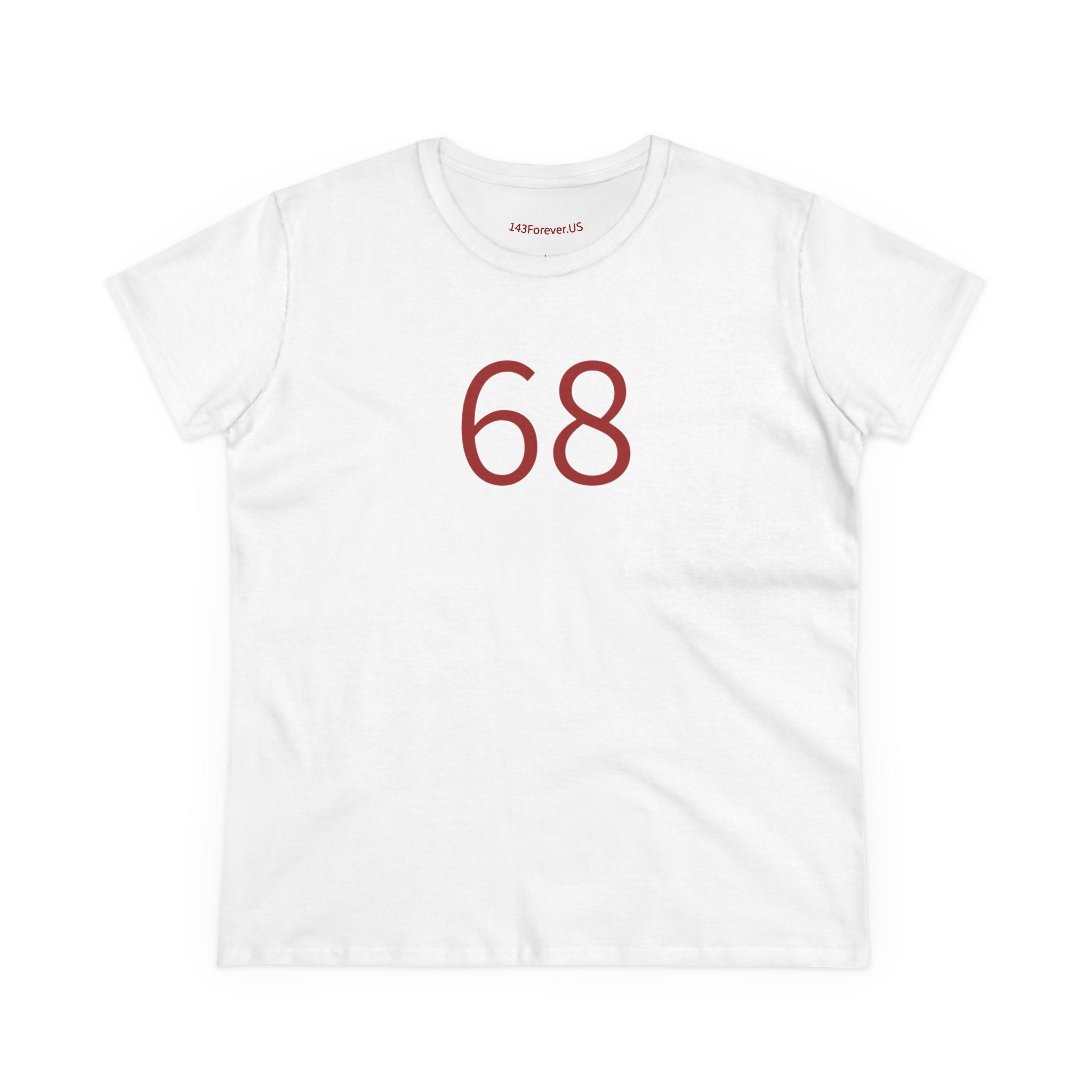 68th  Happy Anniversary: Team Shirt Short - Wife / Women's