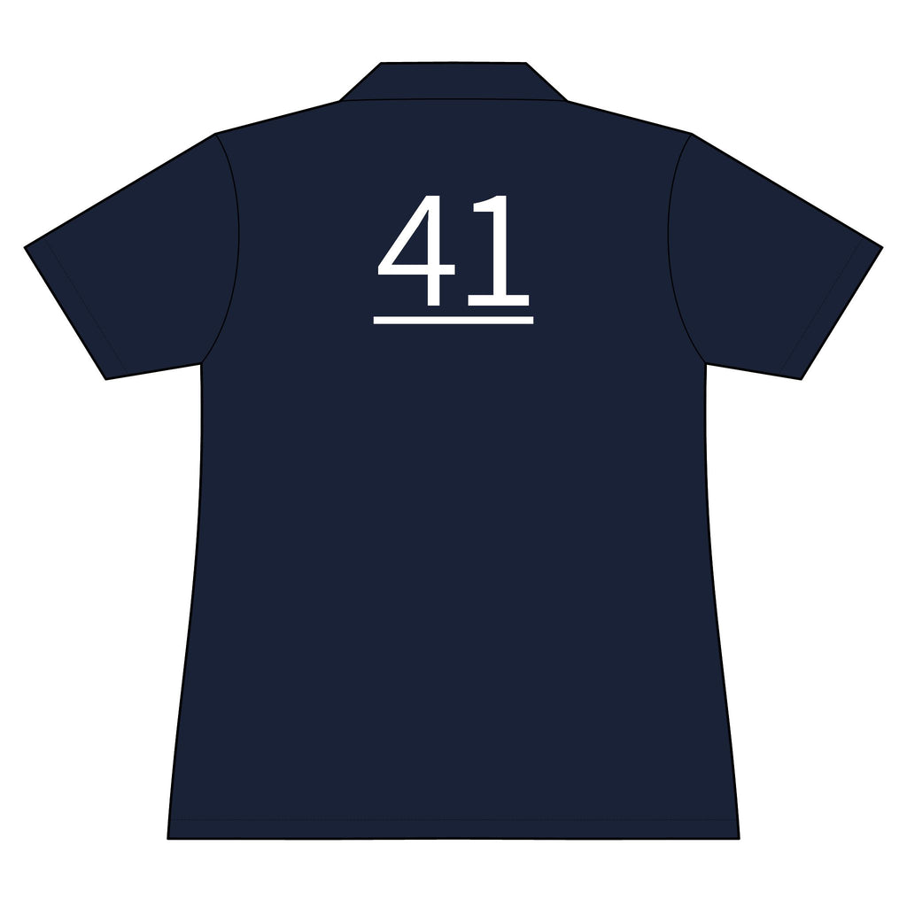 41st  Teammate: Team polo Shirt - Blue Ribbon - Daughter / Women's