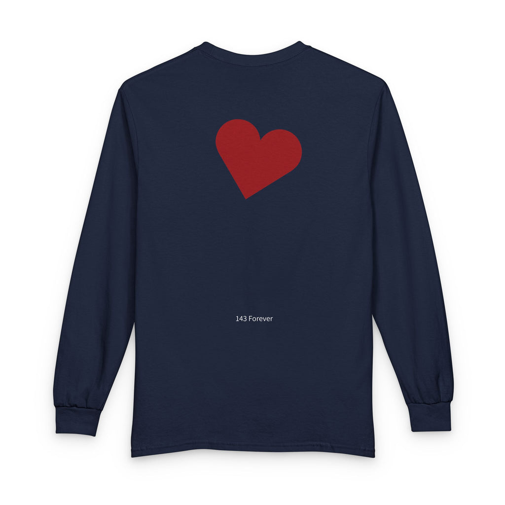 We're Engaged: Team Shirt Long - Blue Ribbon - Fiancé / Women's