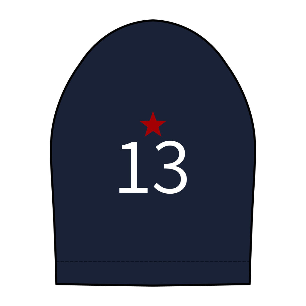 13*  I Miss You: Team polo Shirt - Blue Ribbon - Widow / Women's