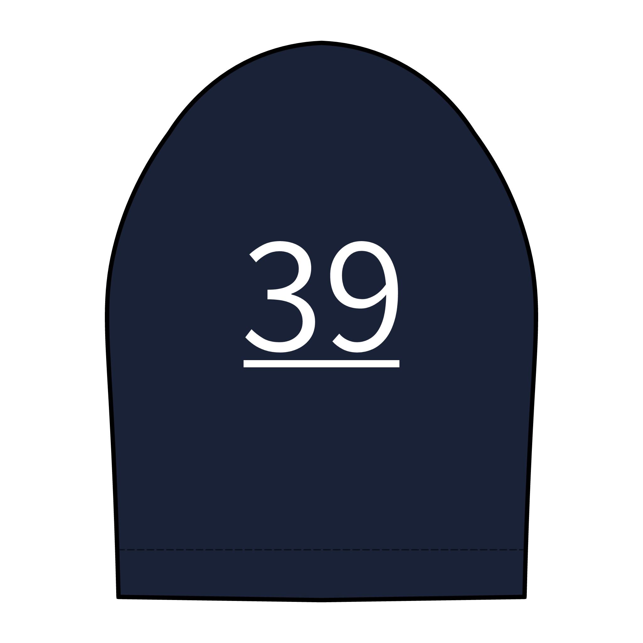 39th  Teammate: Team polo Shirt - Blue Ribbon - Daughter / Women's