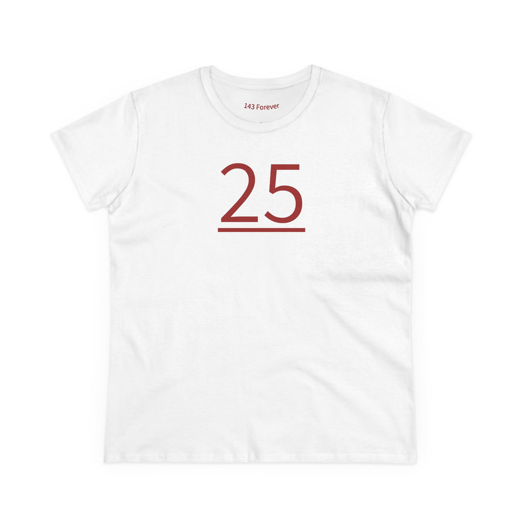25th Teammates: Team Shirt Short - Daughter / Women's