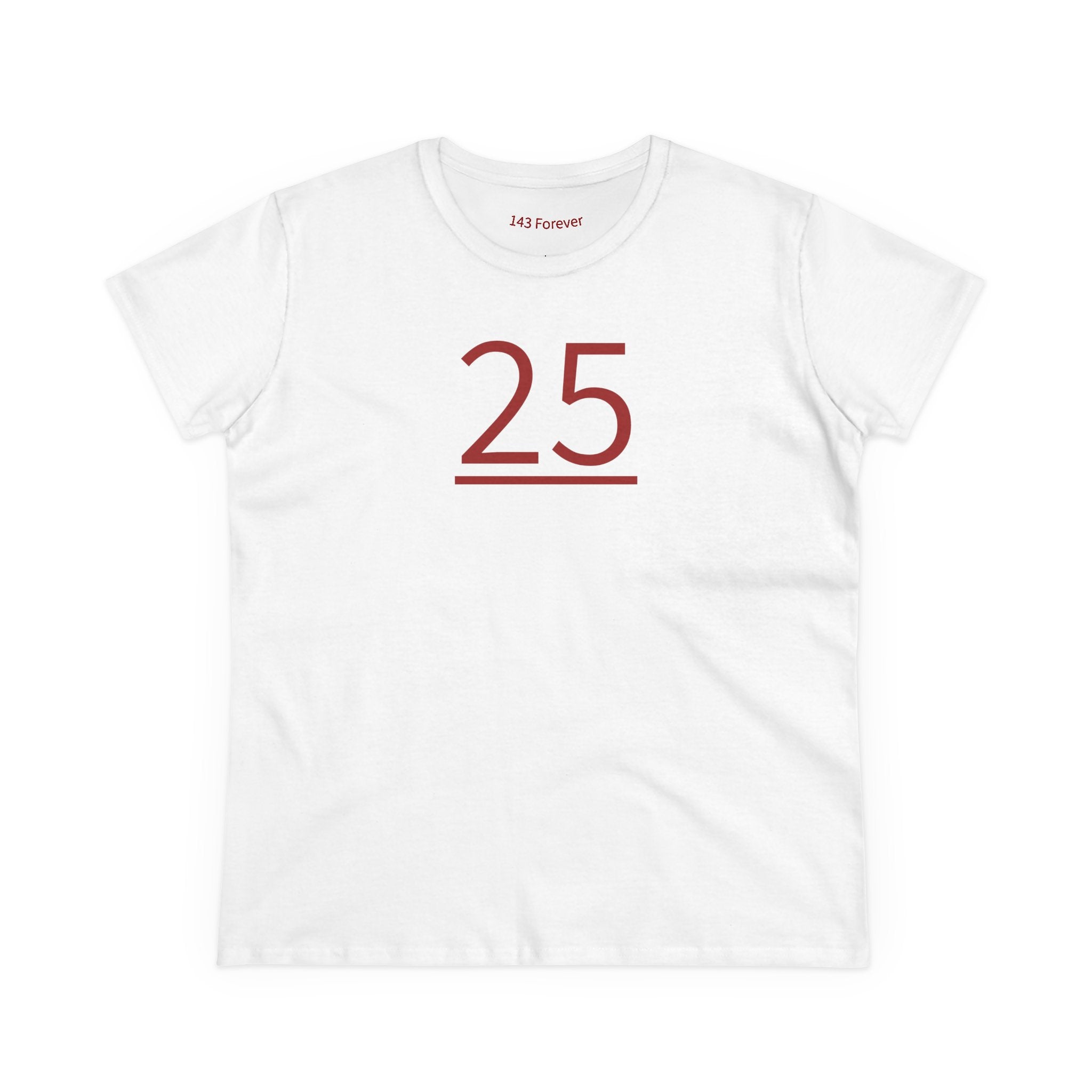 25th Teammates: Team Shirt Short - Daughter / Women's
