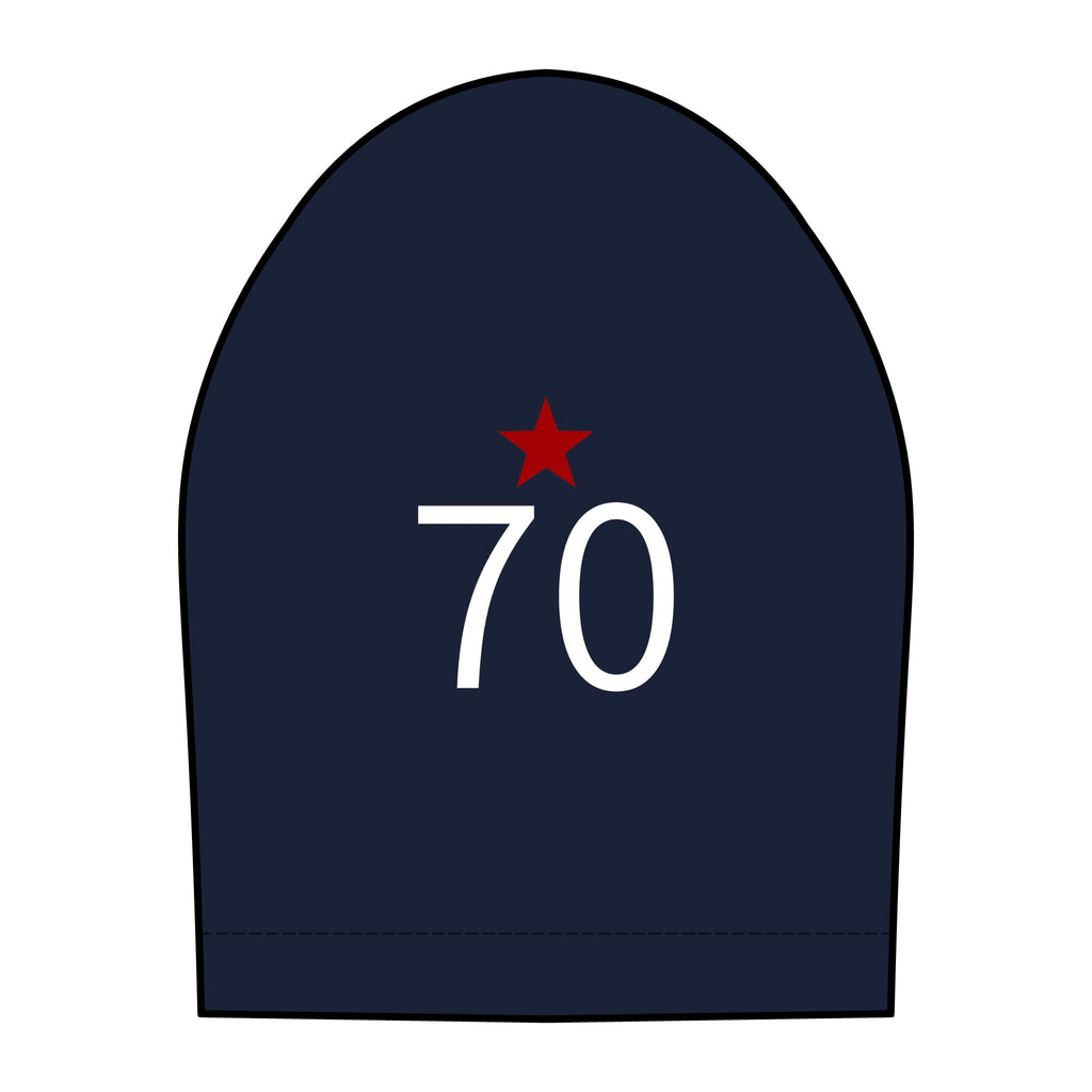 70*  I Miss You: Team polo Shirt - Blue Ribbon - Widow / Women's