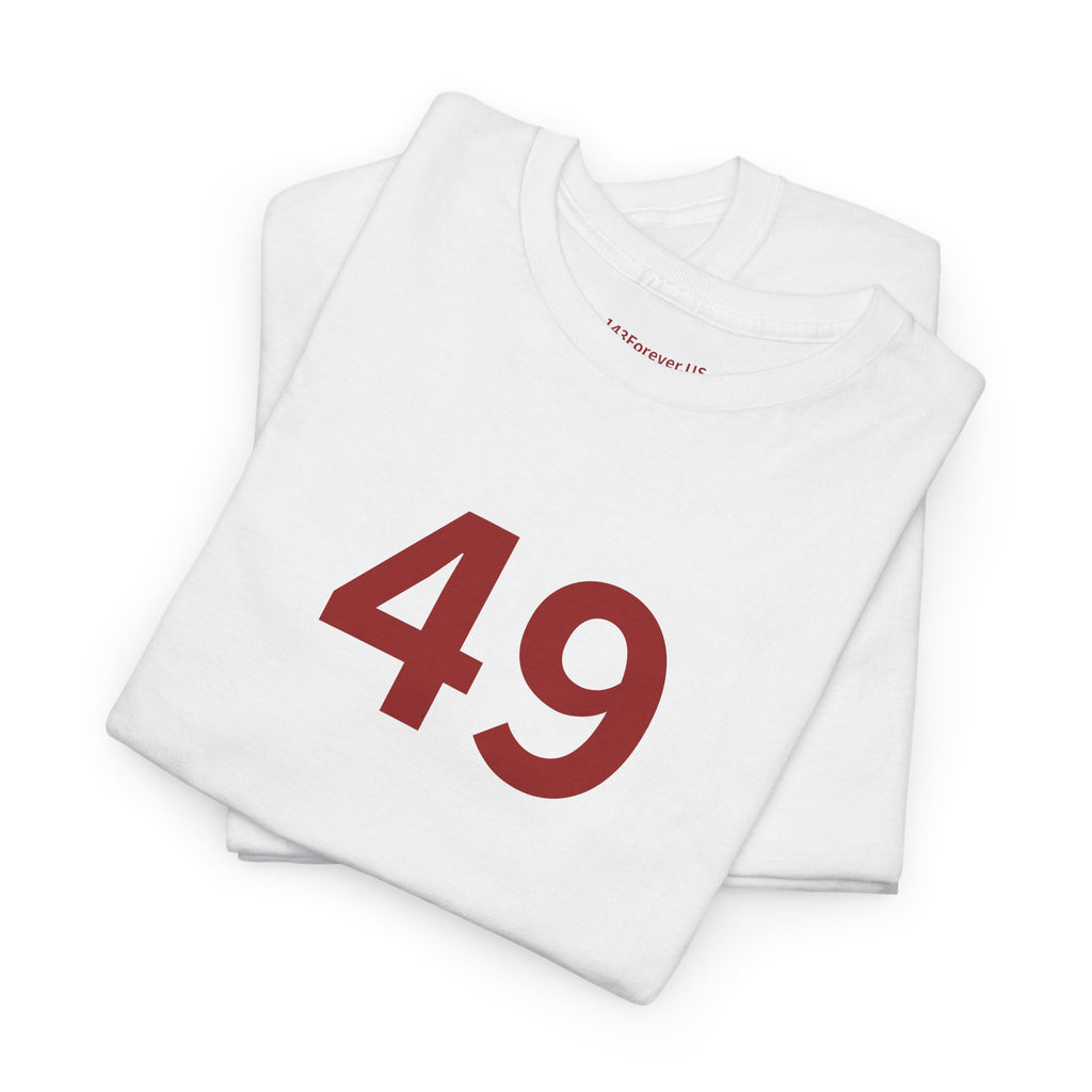 49TH Happy Anniversary: Team Shirt Short - Husband / Men's
