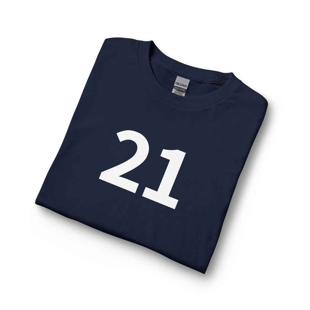 21ST  Happy Anniversary:  Team Shirt Long - Husband / Men's