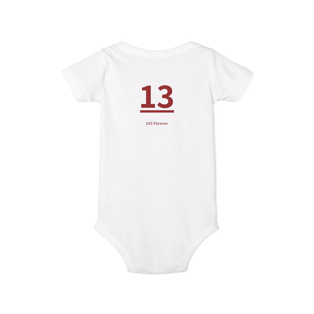 13TH  Lil' Teammates: Team Onesie Infant - Son / Boy's