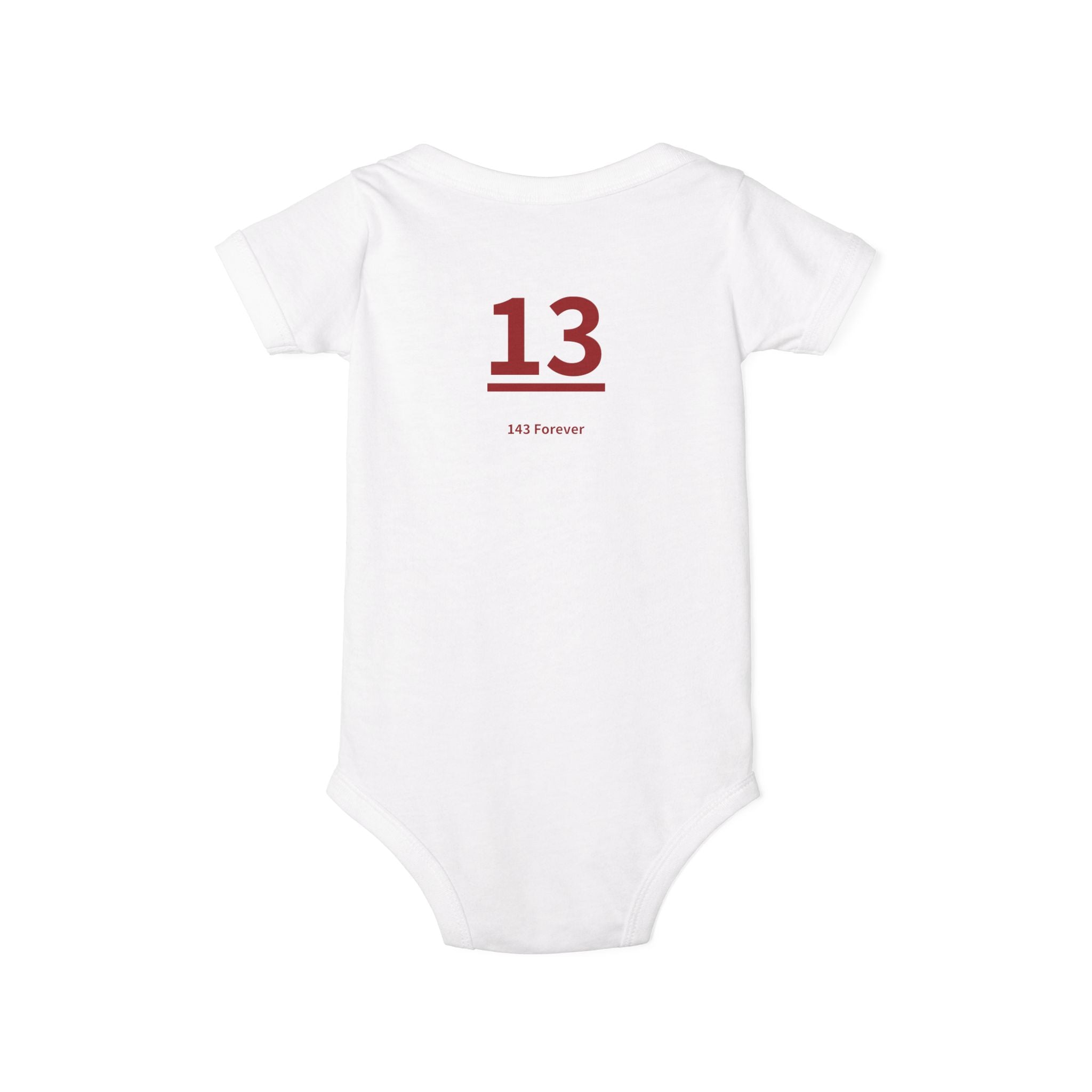13TH  Lil' Teammates: Team Onesie Infant - Son / Boy's