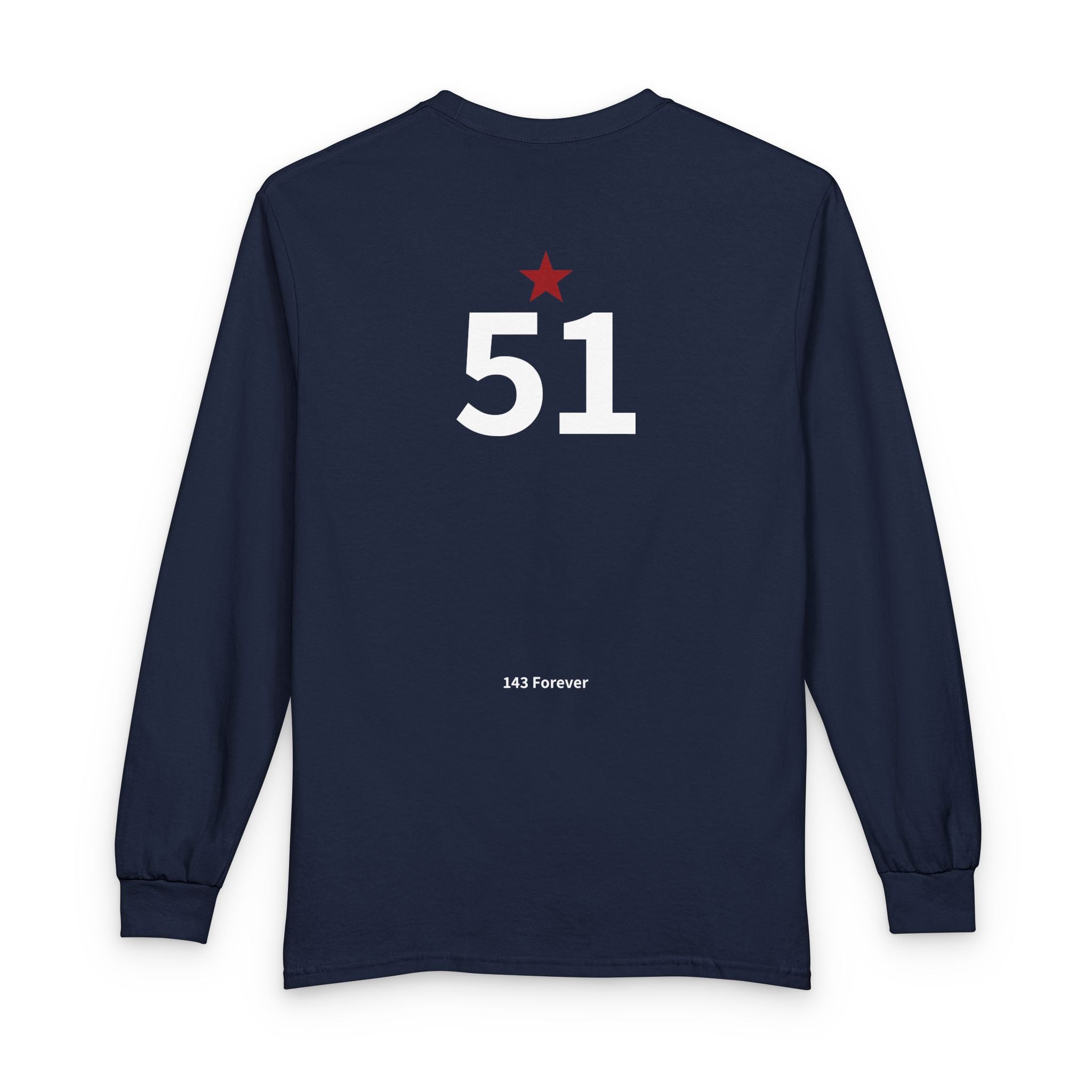 51*   I Miss You:  Team Shirt Long - Widower / Men's