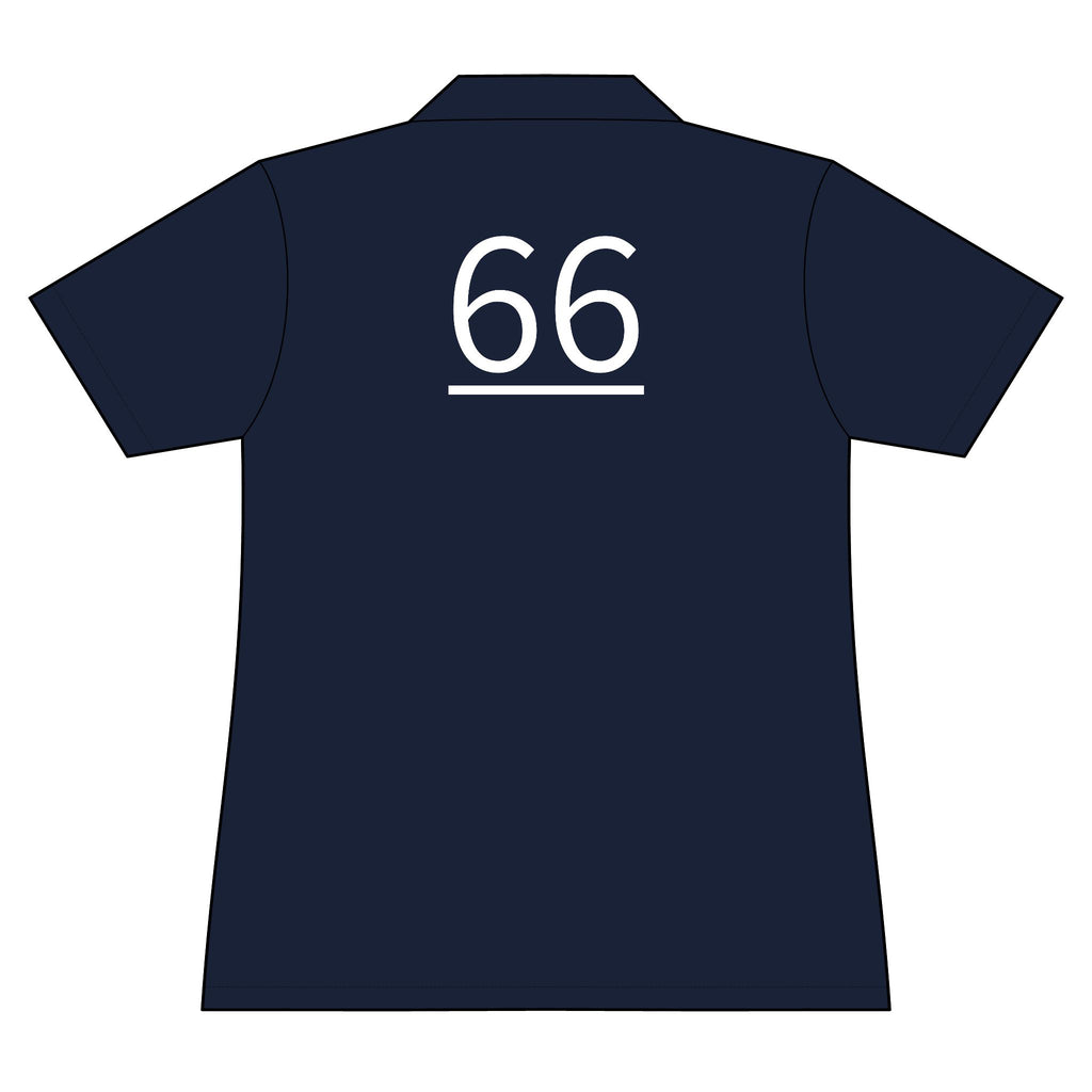 66th  Teammate: Team polo Shirt - Blue Ribbon - Daughter / Women's