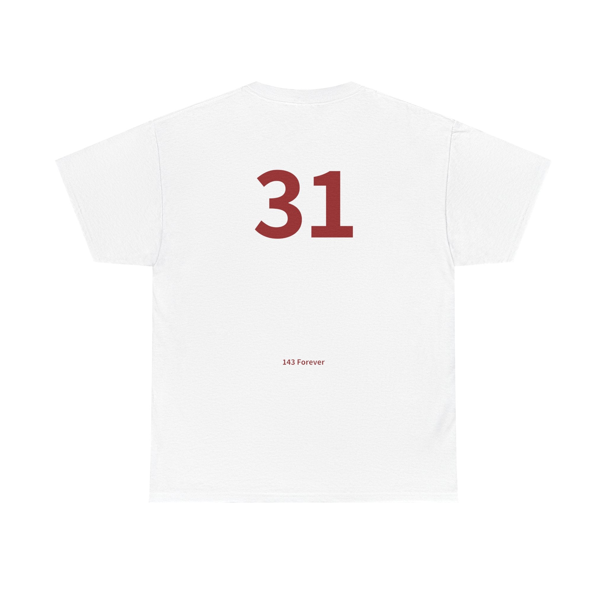 31ST Happy Anniversary: Team Shirt Short - Husband / Men's