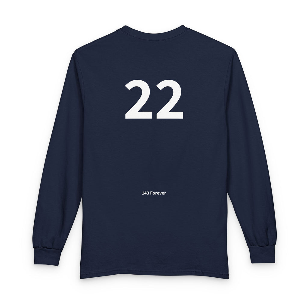 22ND  Happy Anniversary:  Team Shirt Long - Husband / Men's