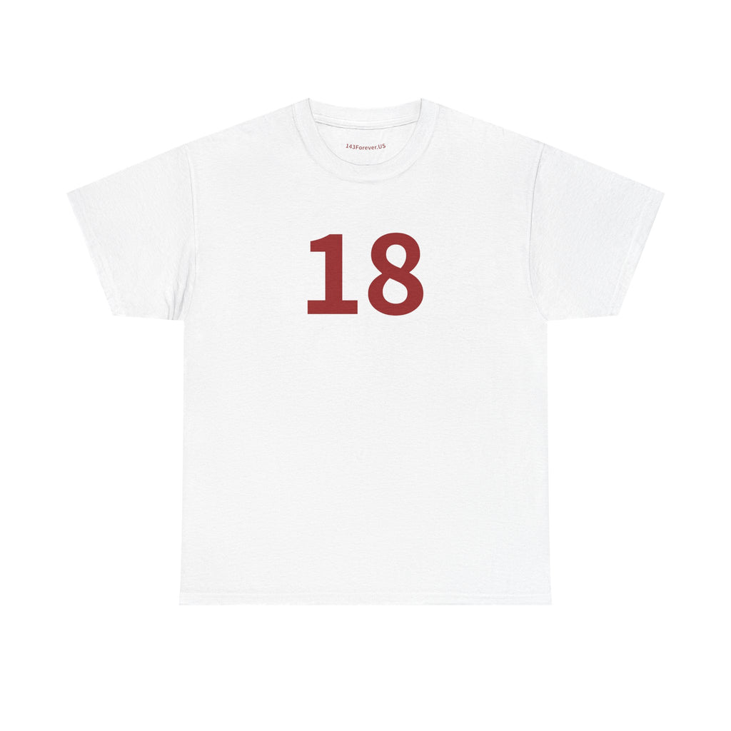 18TH Happy Anniversary: Team Shirt Short - Husband / Men's