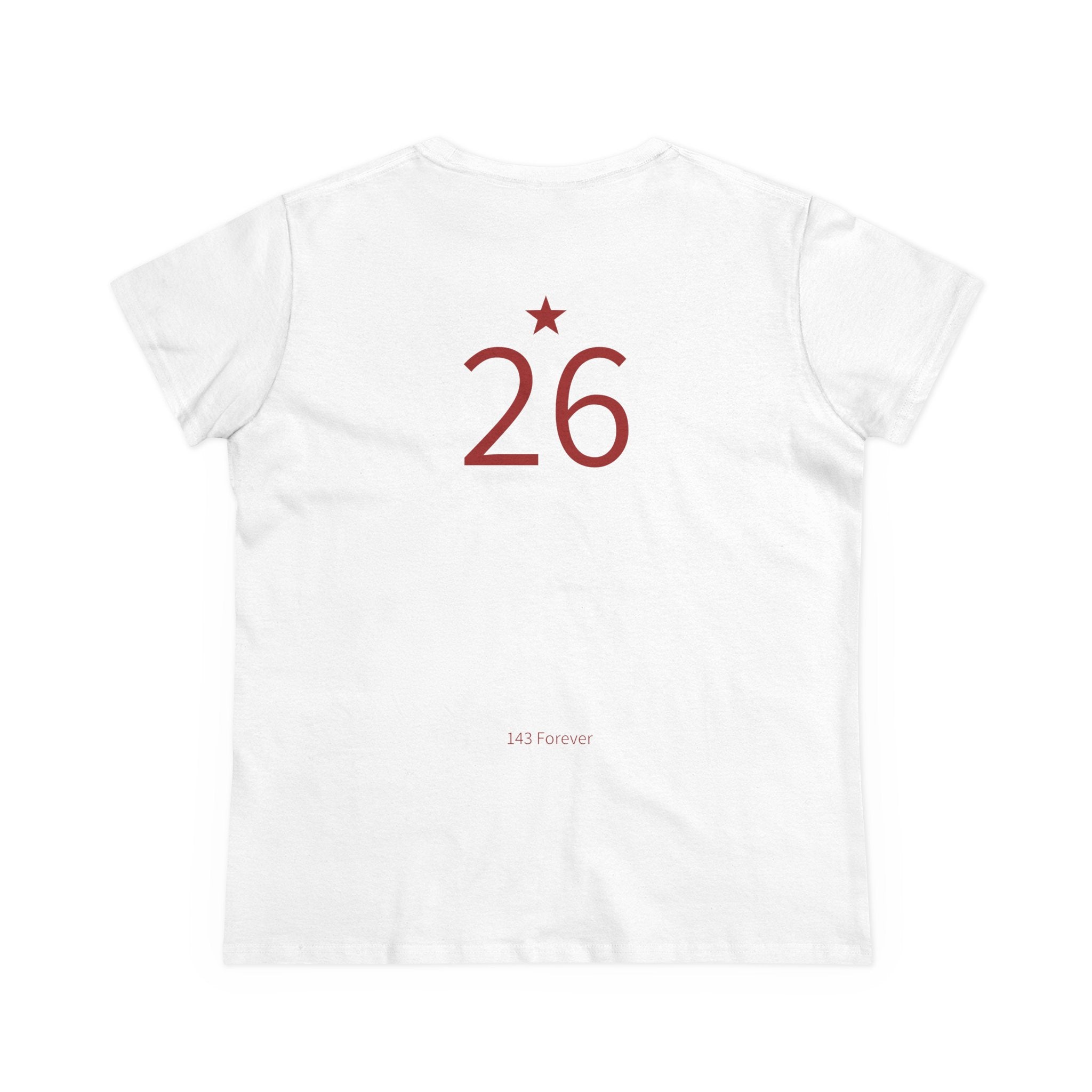 26*  I Miss You: Team Shirt Short - Widow / Women's