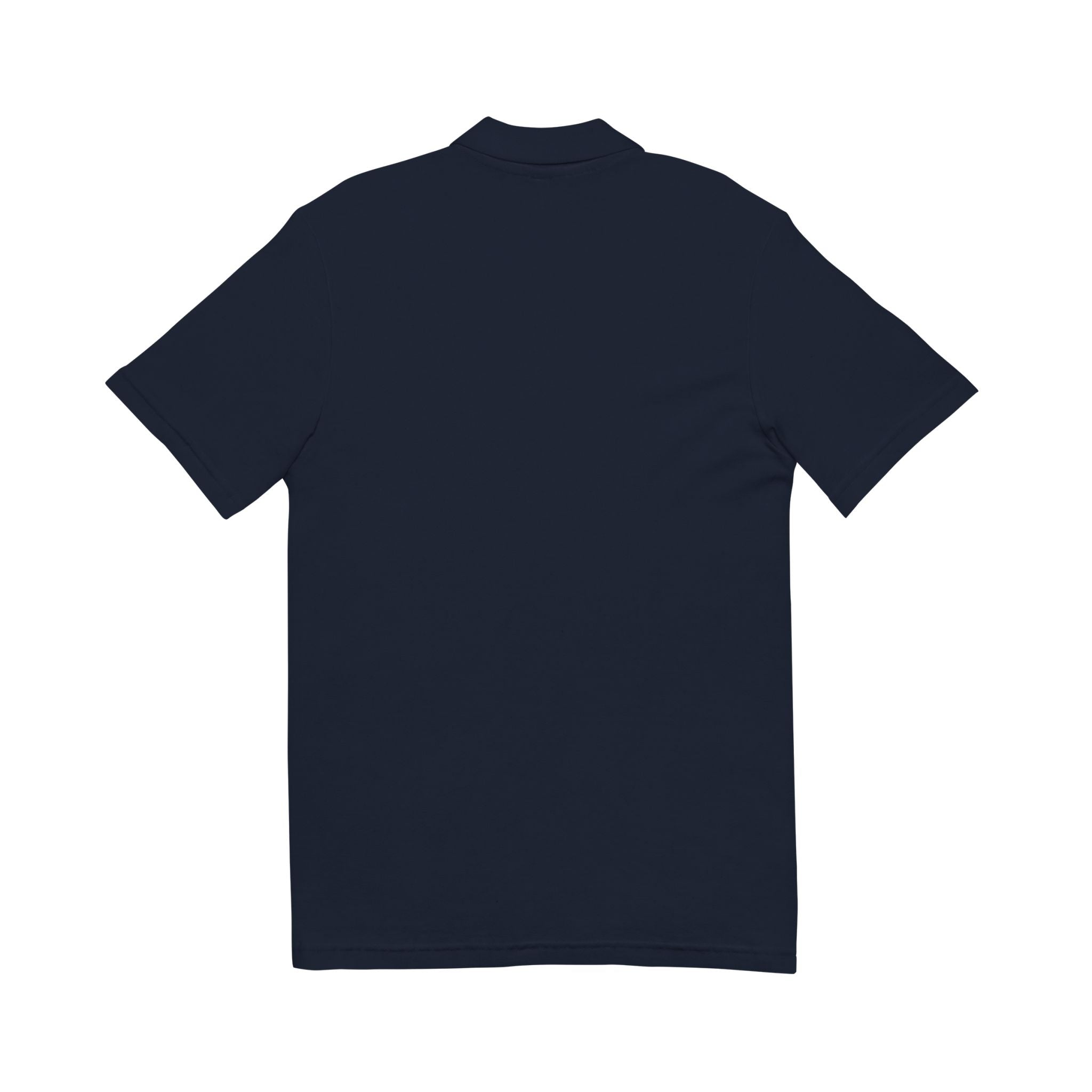 45TH  Happy Anniversary:  Team polo Shirt - Blue Ribbon - Husband / Men's